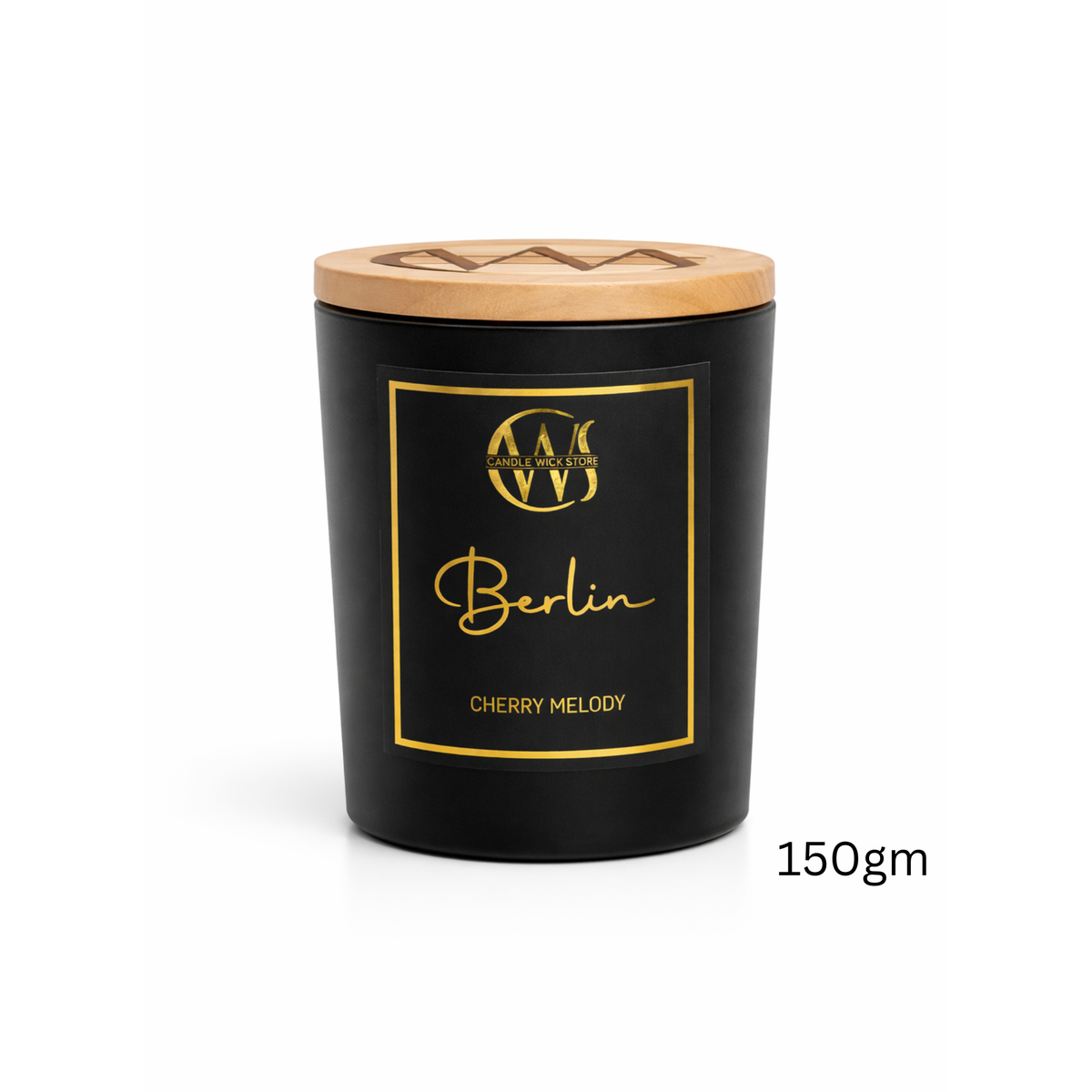 Candle Wick Store Berlin Candle with Cherry Melody Scent