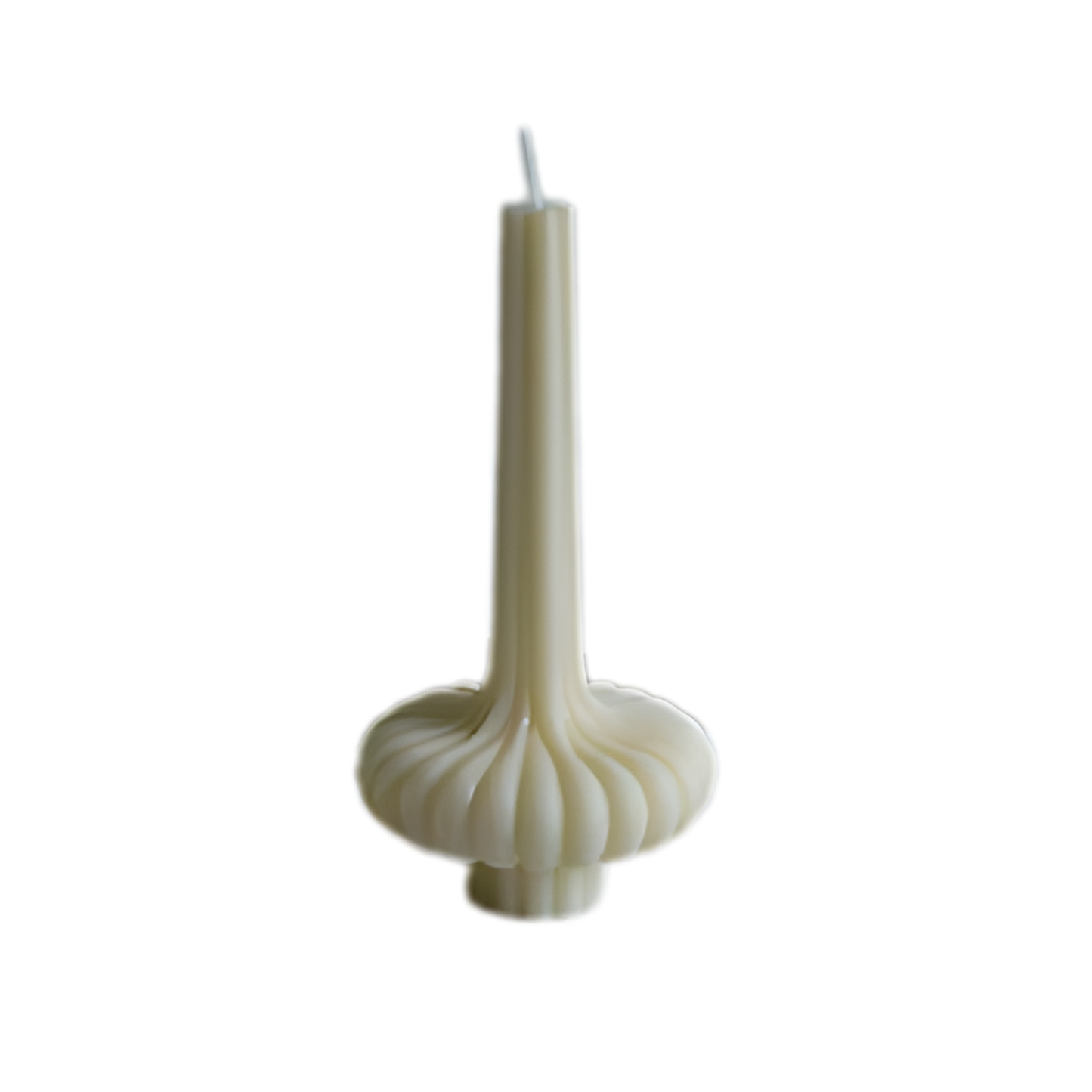 Candle Wick Store Ribbed Taper Pillar Candle