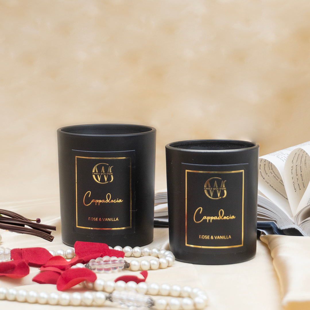 Candle Wick Store Cappadocia Candle with Rose and Vanilla Scent