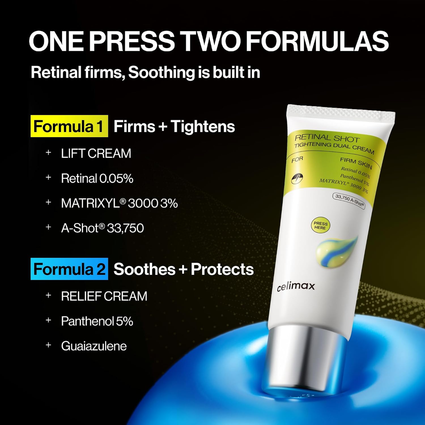Celimax Vita-A Retinal Shot Tightening Dual Cream
