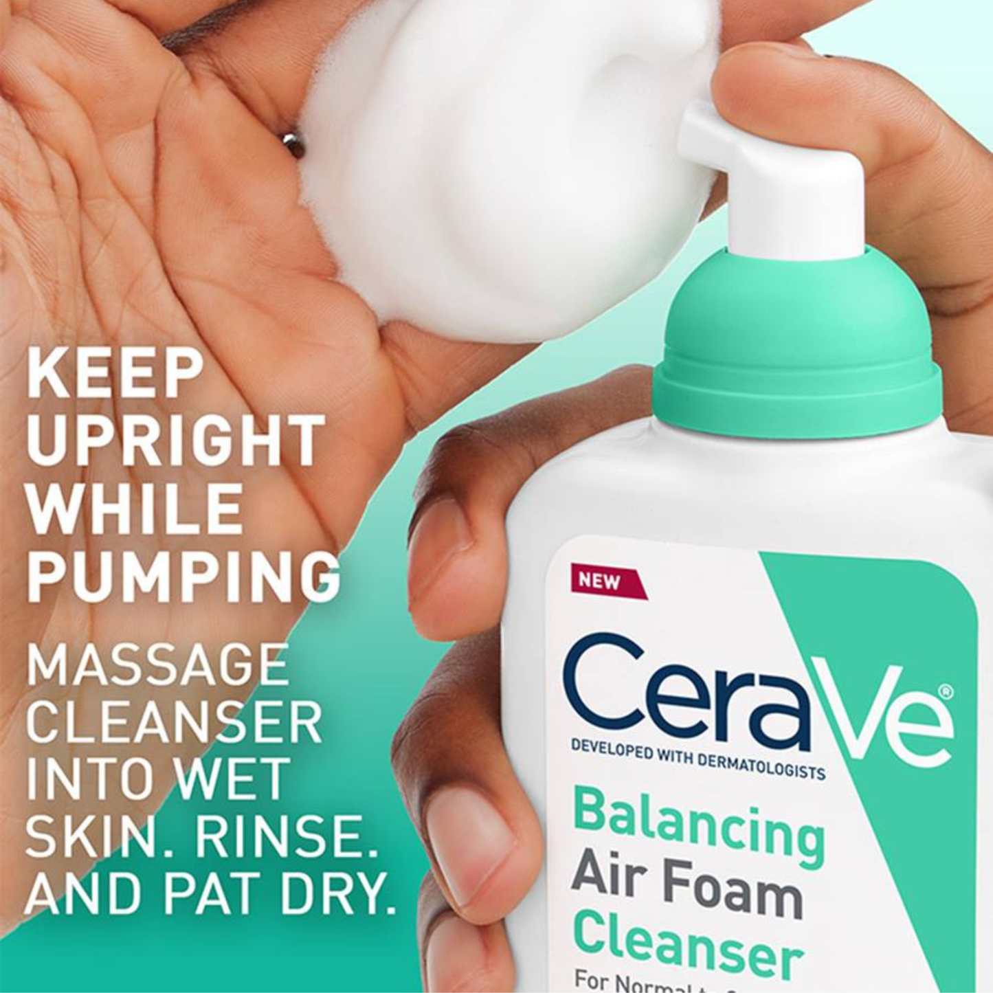 CeraVe Balancing Air Foam Cleanser For Normal To Combination Skin