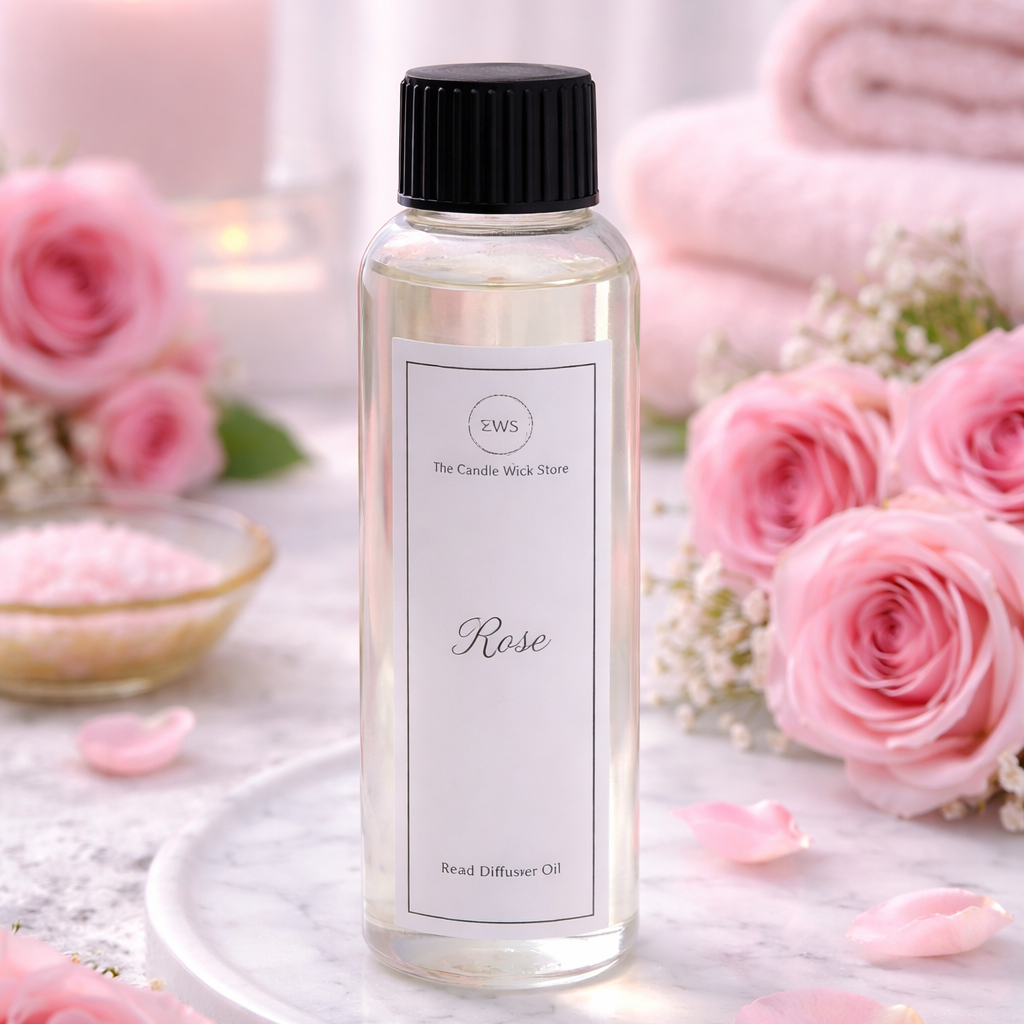 Candle Wick Store Rose Reed Diffuser Refill Oil 120ml