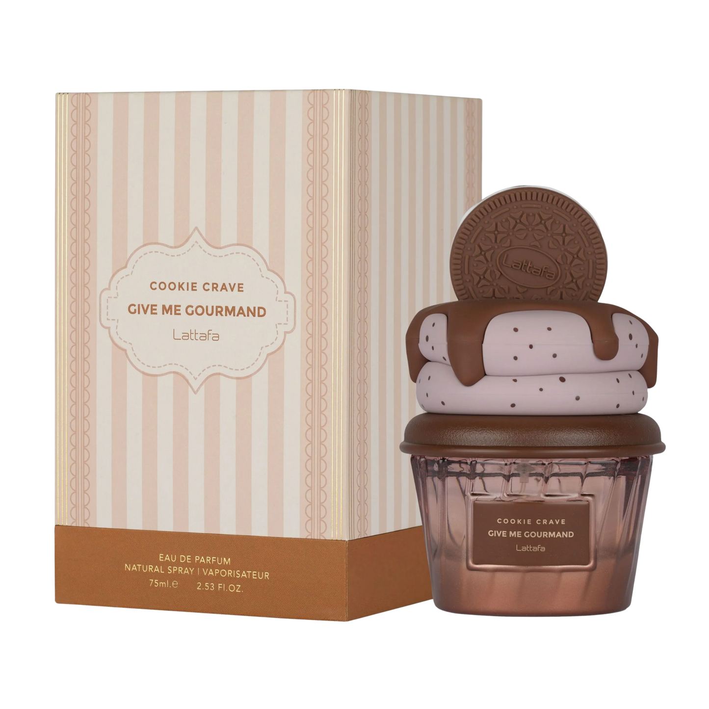 Lattafa Give Me Gourmand Cookie Crave Eau De Parfum Unisex 75ml