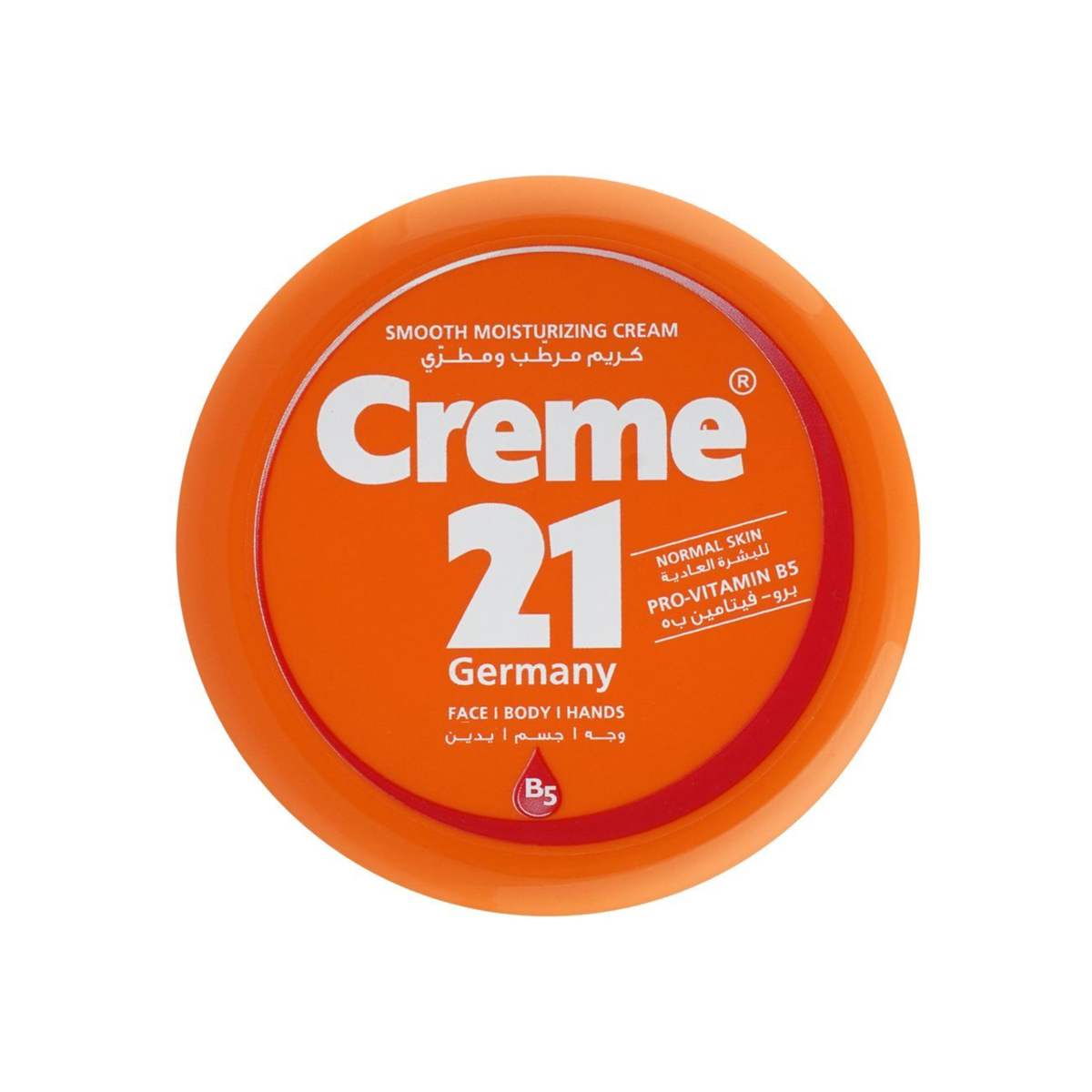 Creme 21 Smooth Moisturizing Cream With Pro-Vitamin B-5 For Normal Skin Germany
