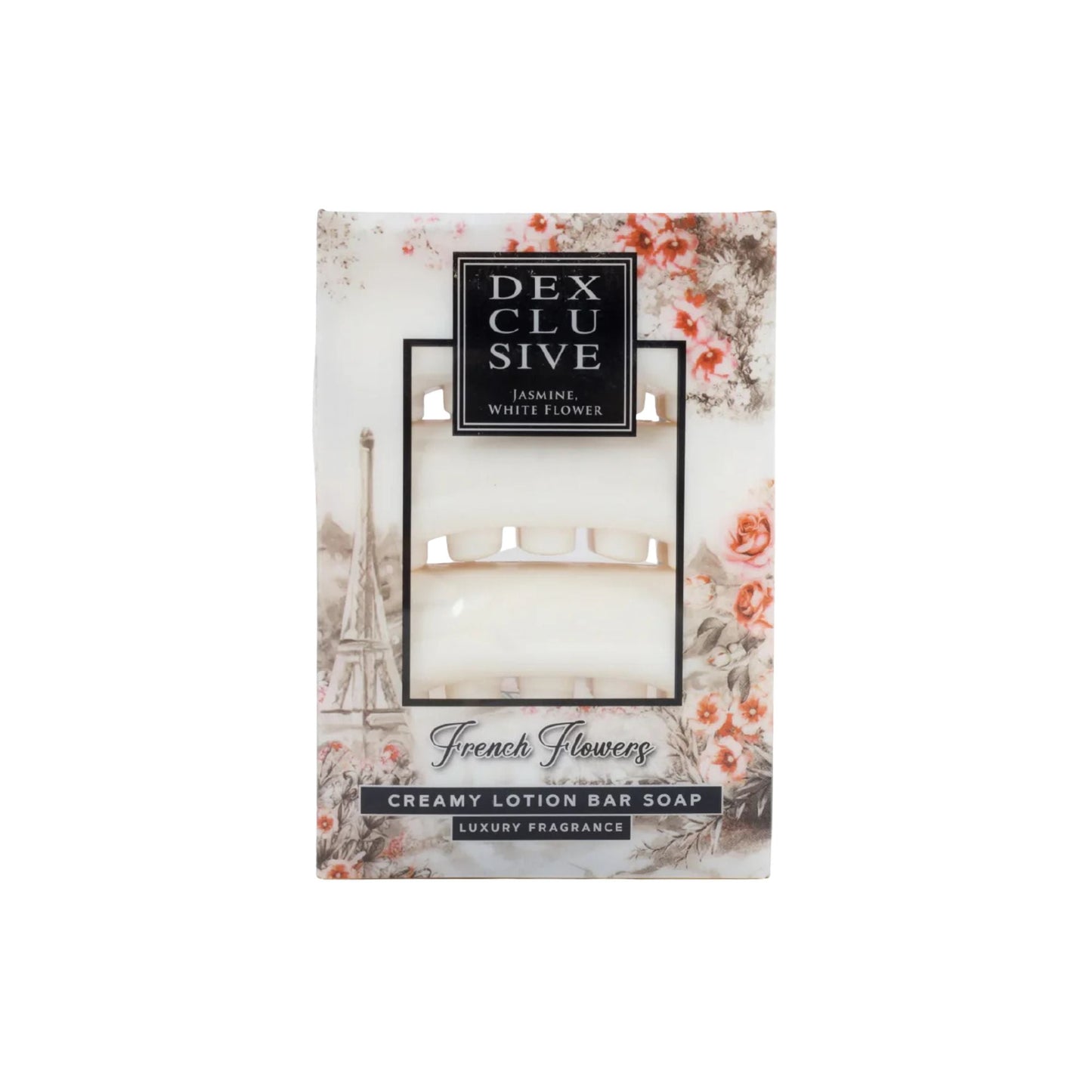 DEXCLUSIVE French Flowers Creamy Lotion Soap