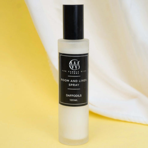 Candle Wick Store Room & Linen Wood Daffodils Spray 120ml