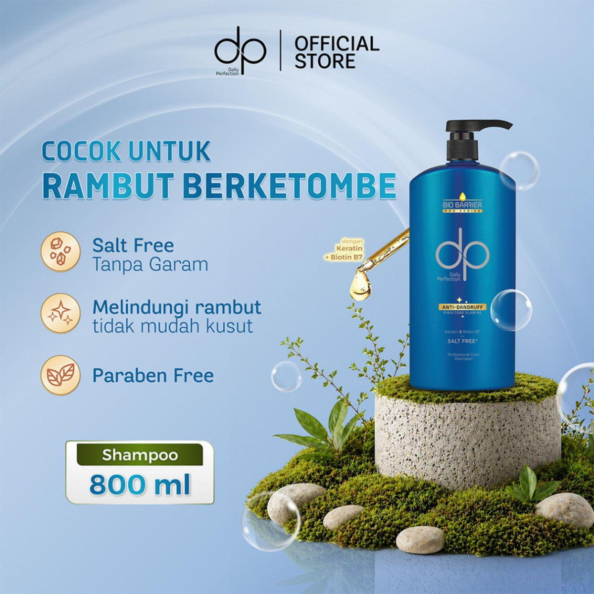Daily Perfection Anti-Dandruff Salt Free Shampoo