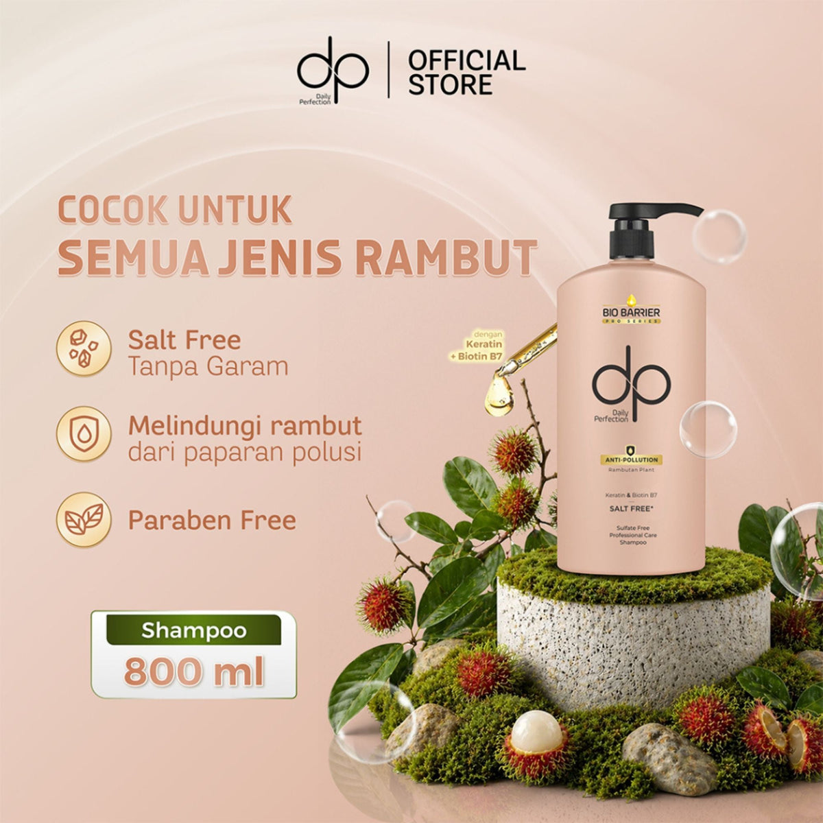 Daily Perfection Anti-Pollution Salt Free Shampoo