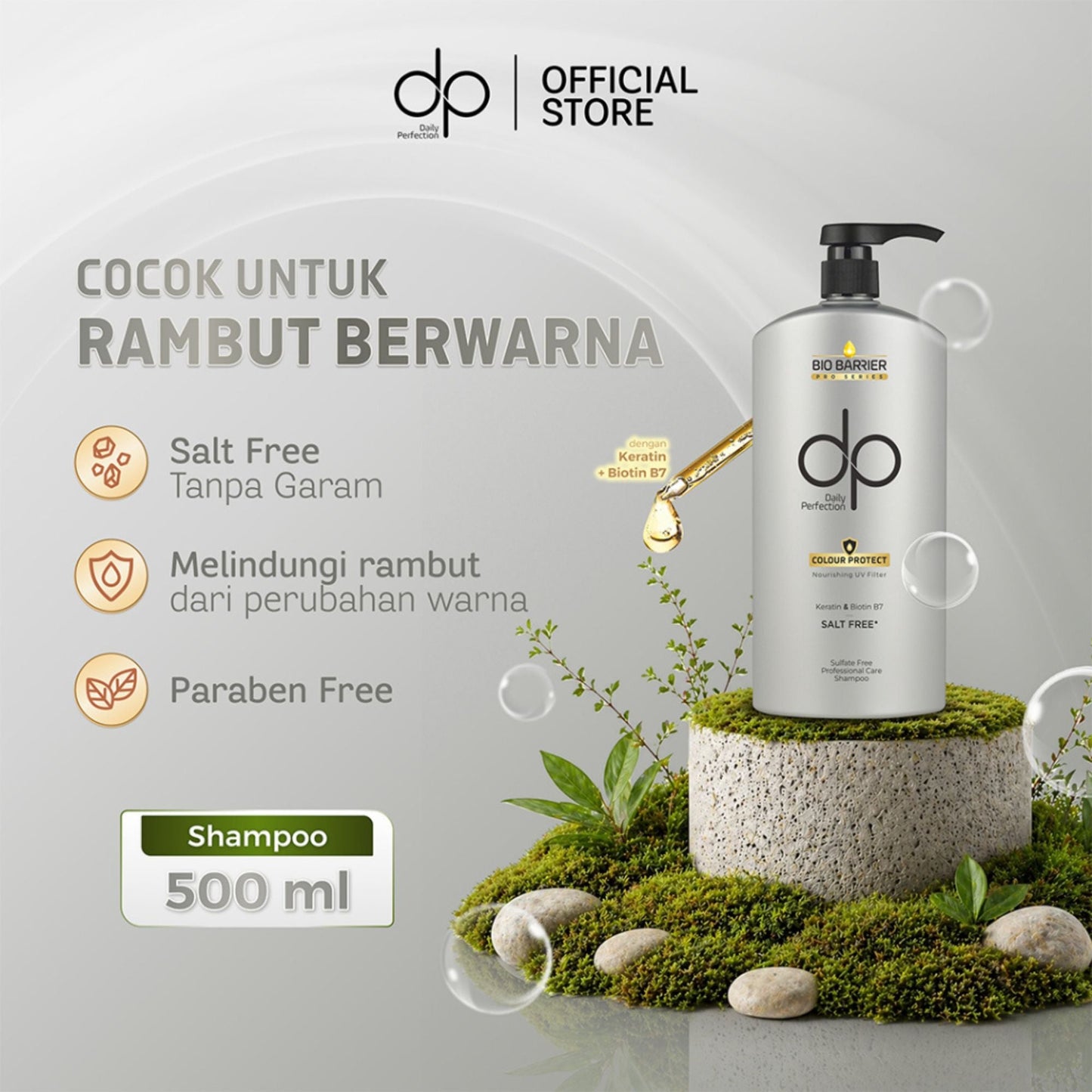 Daily Perfection Colour Protection Bio Barrier Salt Free Shampoo