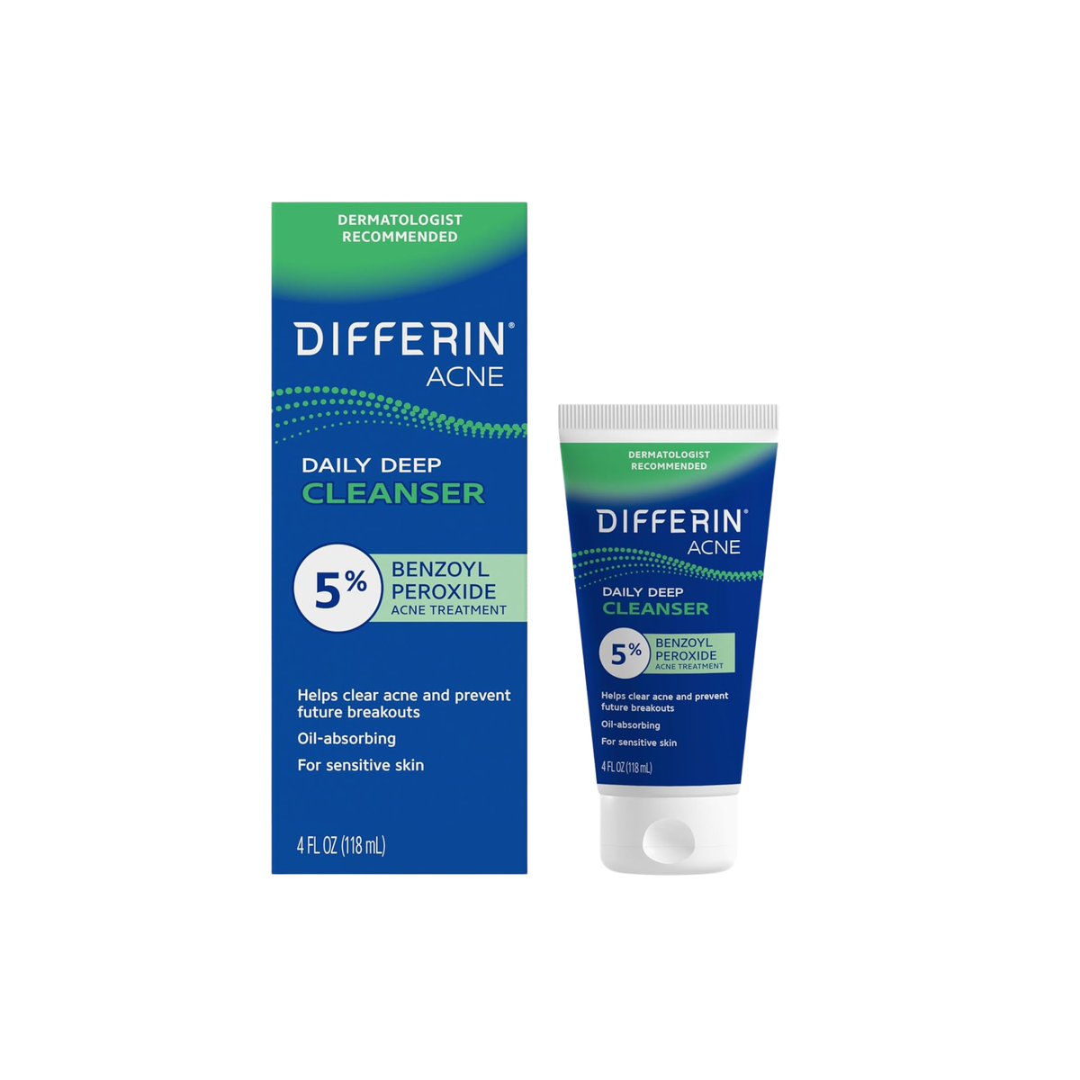 Differin Acne Foaming Wash 5% Benzoyl Peroxide