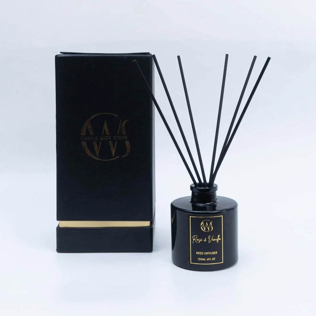 Candle Wick Store Rose and Vanilla Reed Diffuser 120ml
