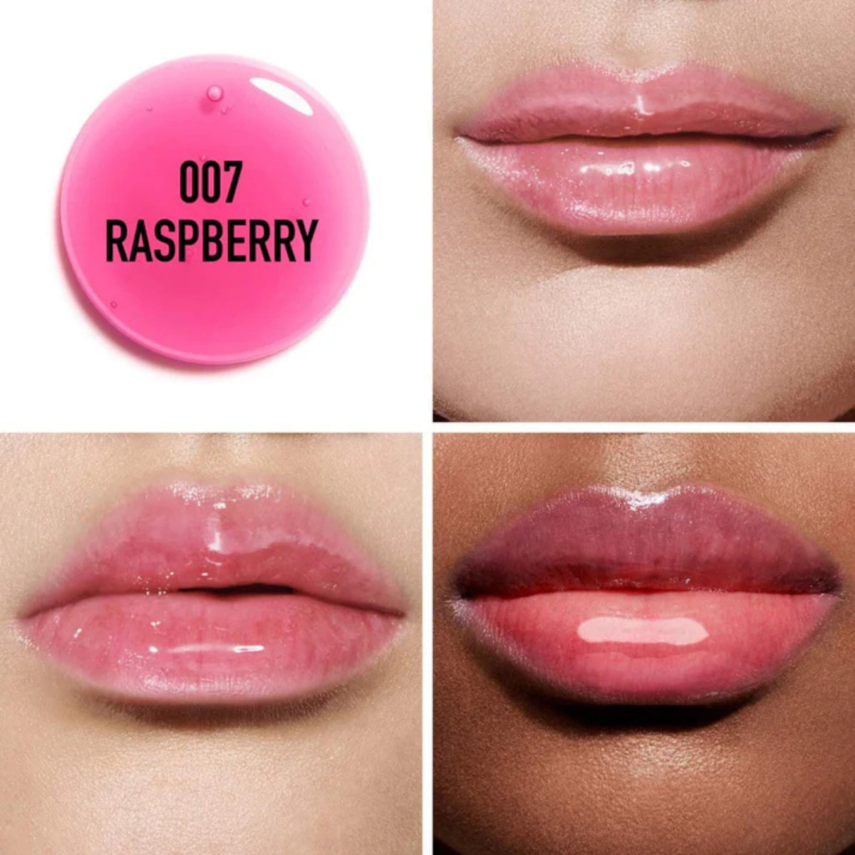Dior Addict Lip Glow Maximizer Plumping Gloss 007 Raspberry 6ml