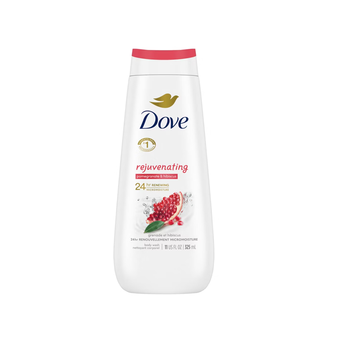 Dove Rejuvenate Body Wash With Pomegranate And Hibiscus