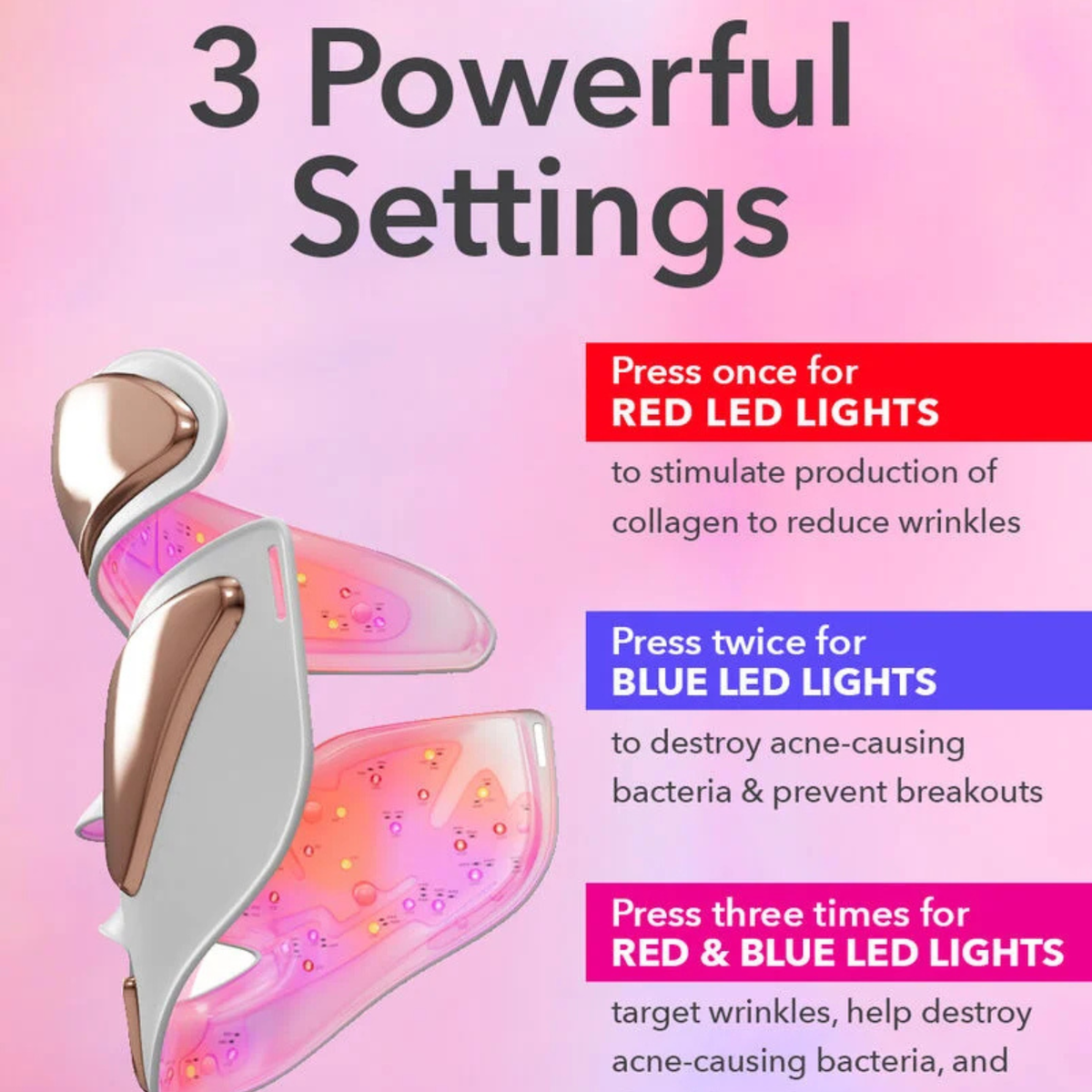 Dr. Dennis Gross Skincare DRx SpectraLite FaceWare Pro 3 Minute LED Device