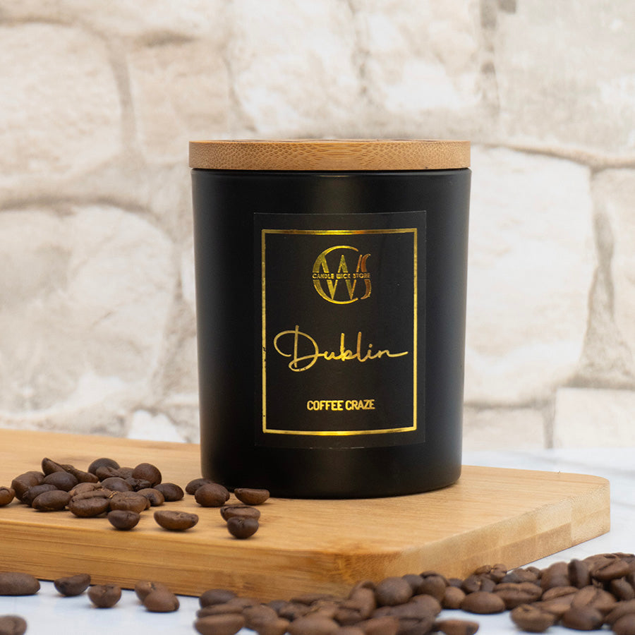 Candle Wick Store Dublin Candle With Coffee Craze Scent