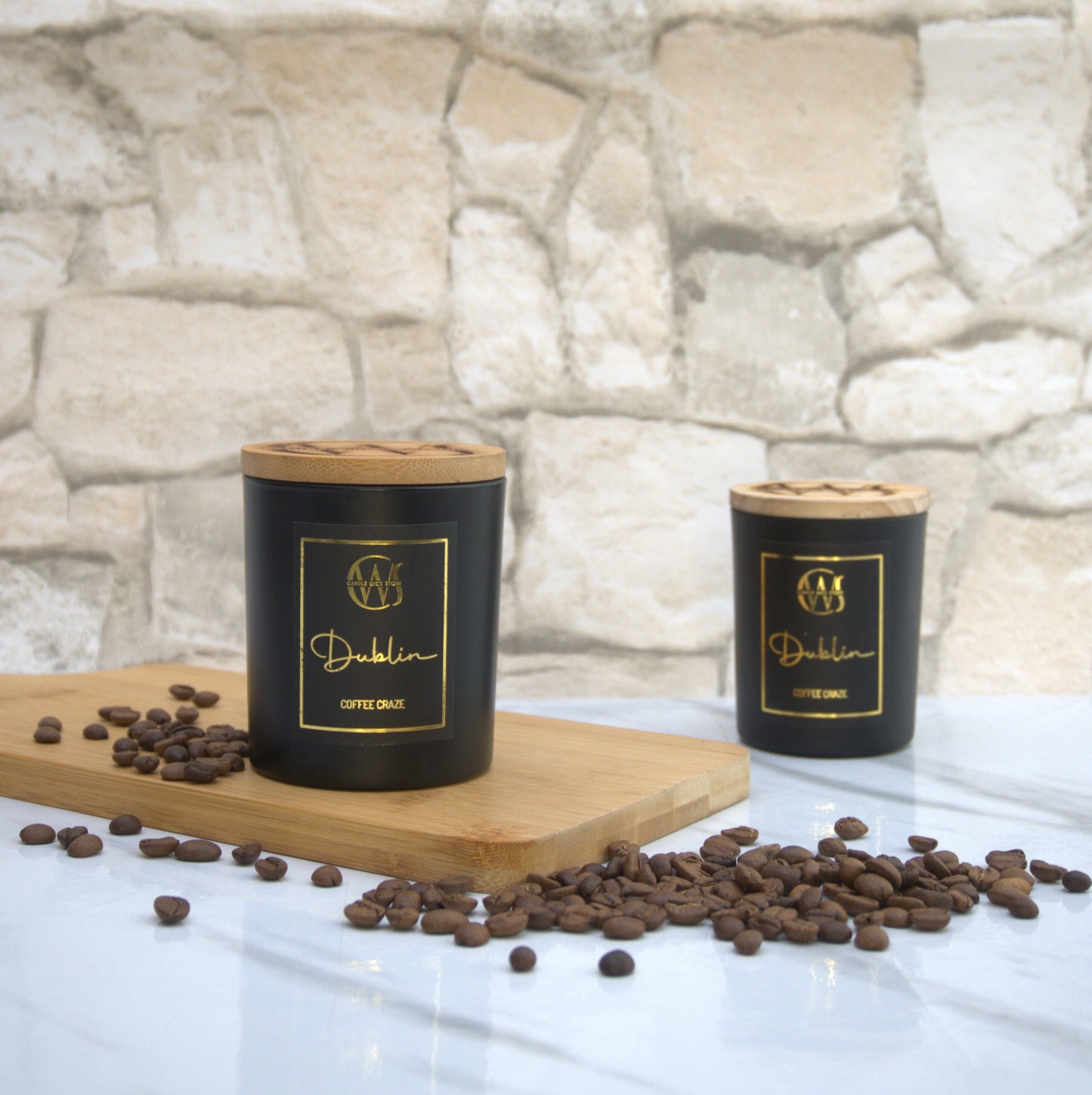 Candle Wick Store Dublin Candle With Coffee Craze Scent