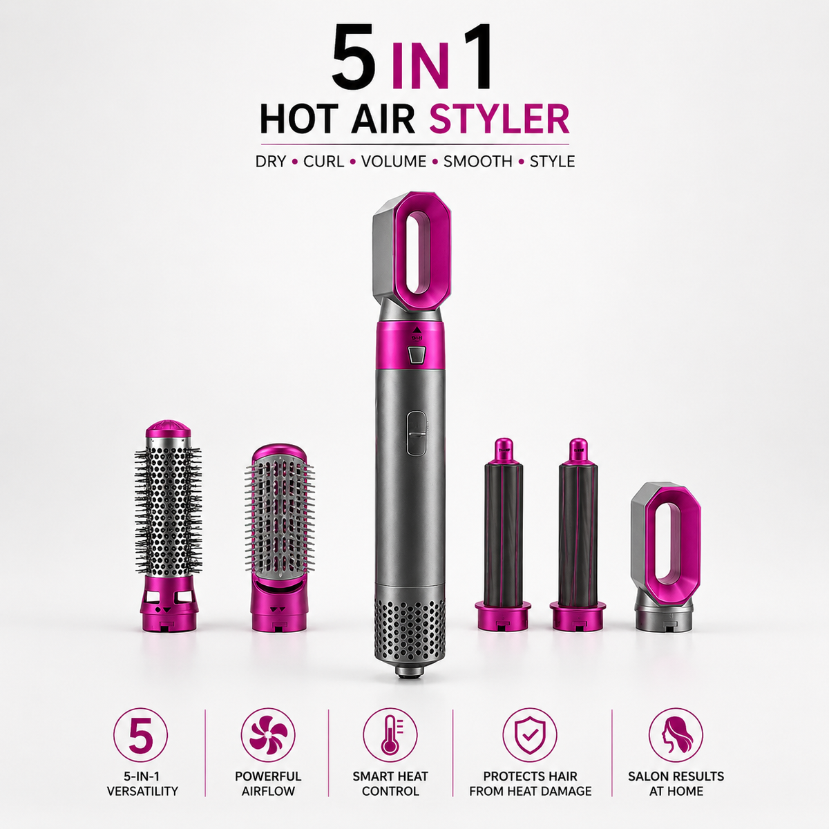 Dynamic Life 5 in 1 Hot Air Styler