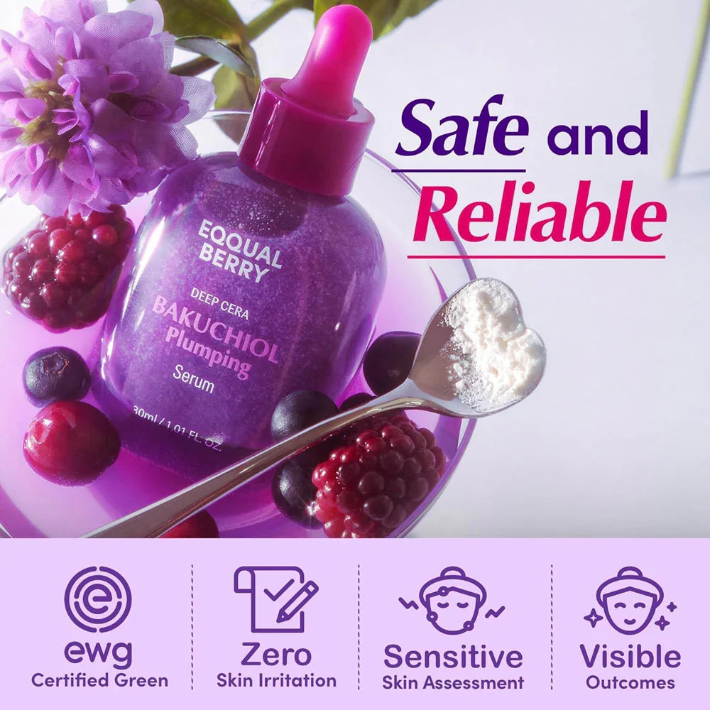 Eqqualberry Deep Cera Bakuchiol Plumping Serum 30ml