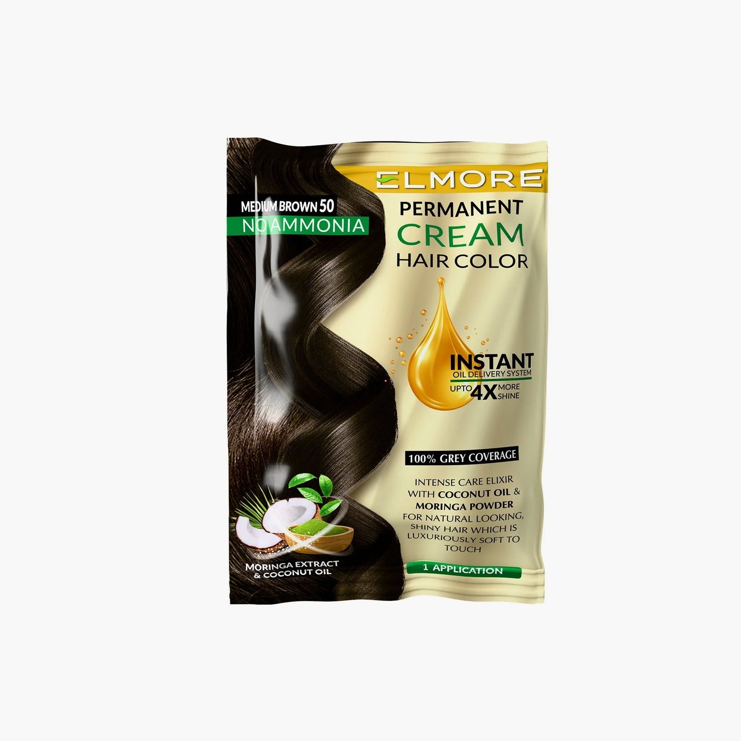 Elmore Permanent Cream Hair Color 1 Application