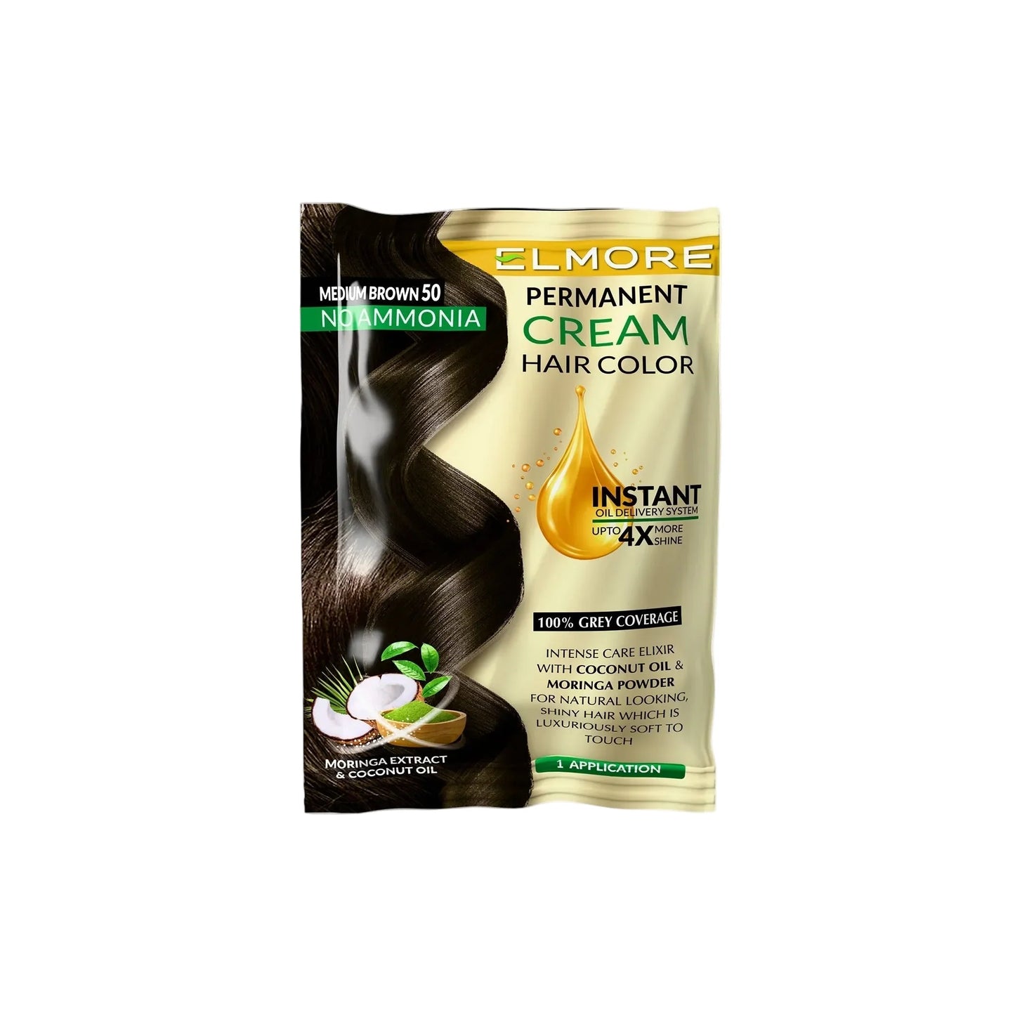Elmore Permanent Cream Hair Color 1 Application