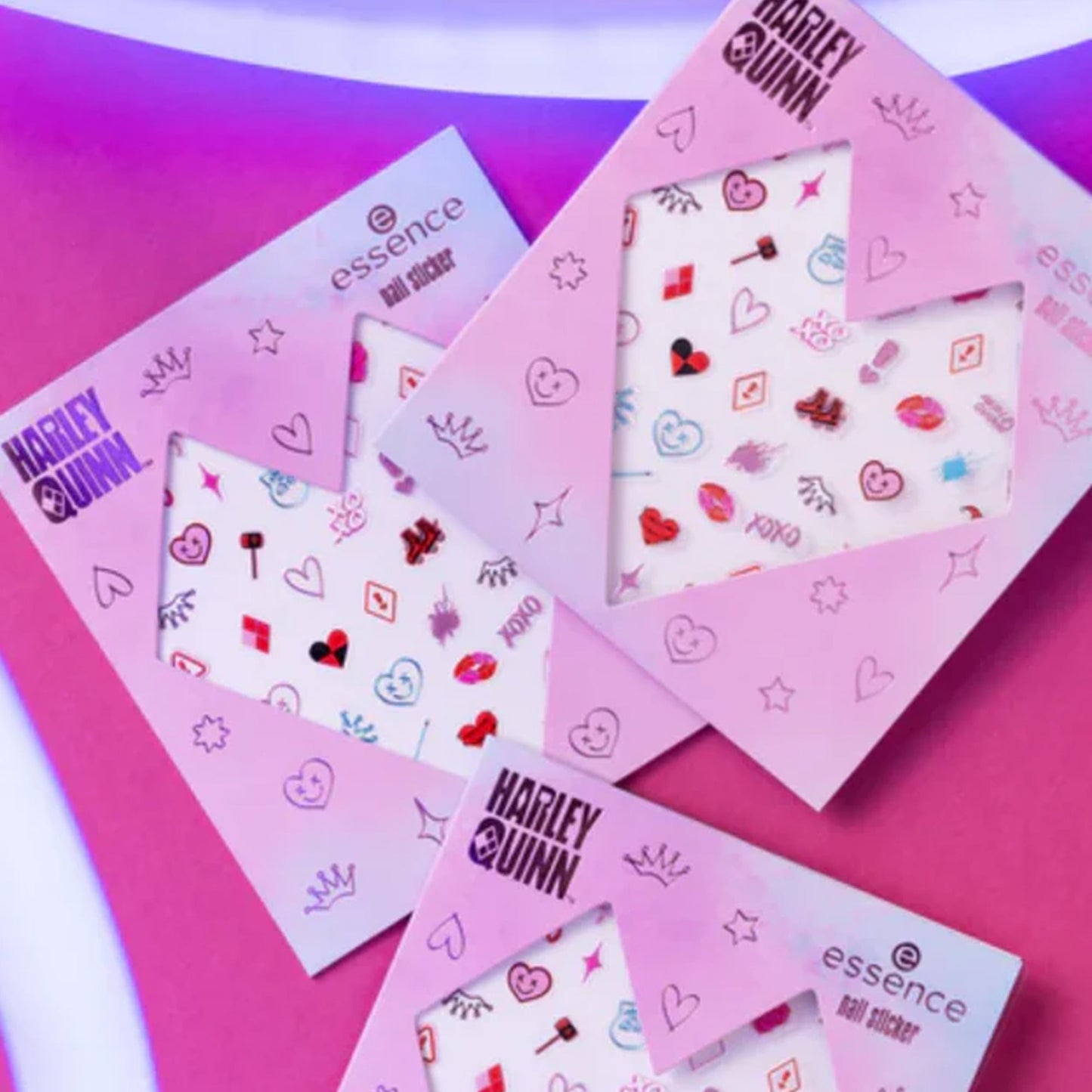 Essence Harley Quinn Nail Stickers