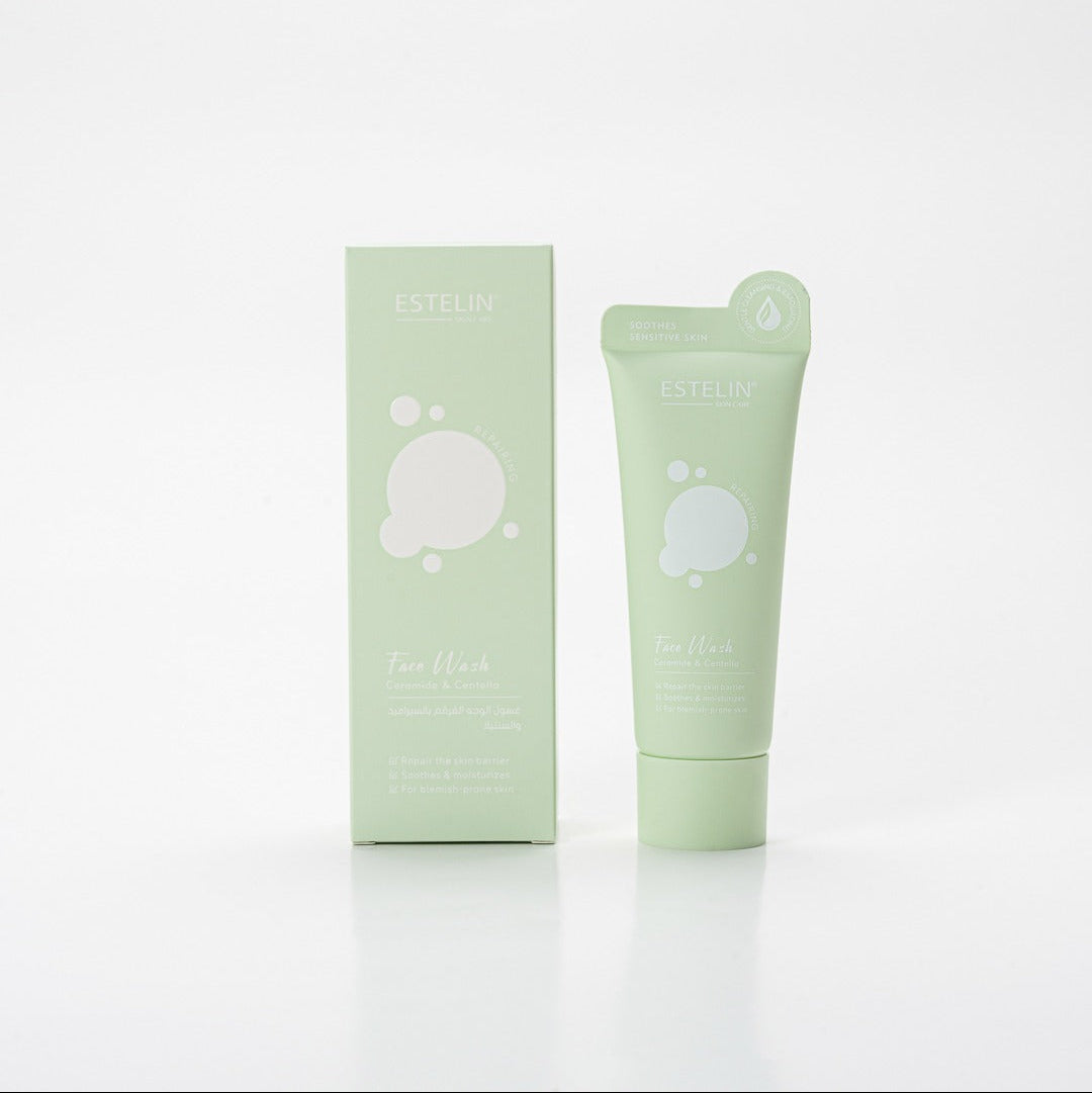 Estelin Ceramide & Centella Face Wash 80gm