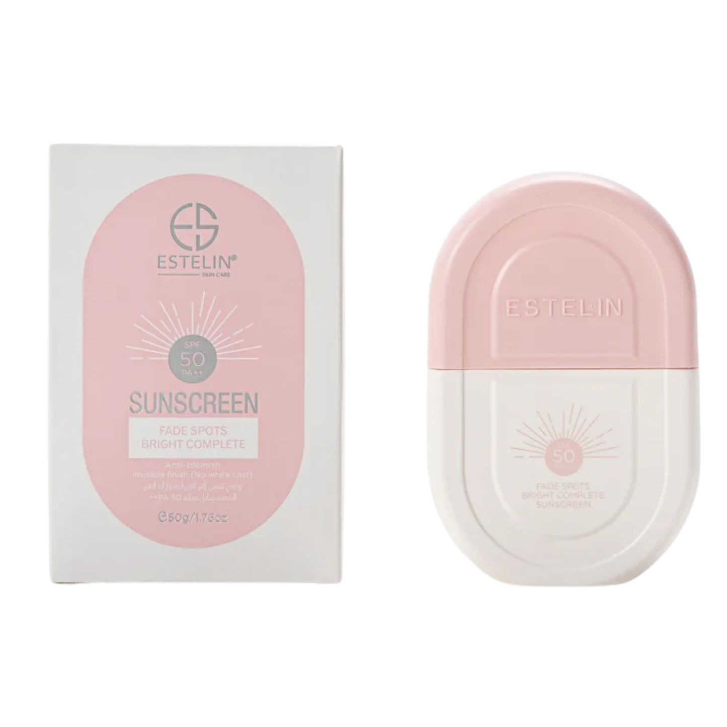 Estelin Fade Spots Bright Complete Sunscreen SPF50 PA++ 50gm