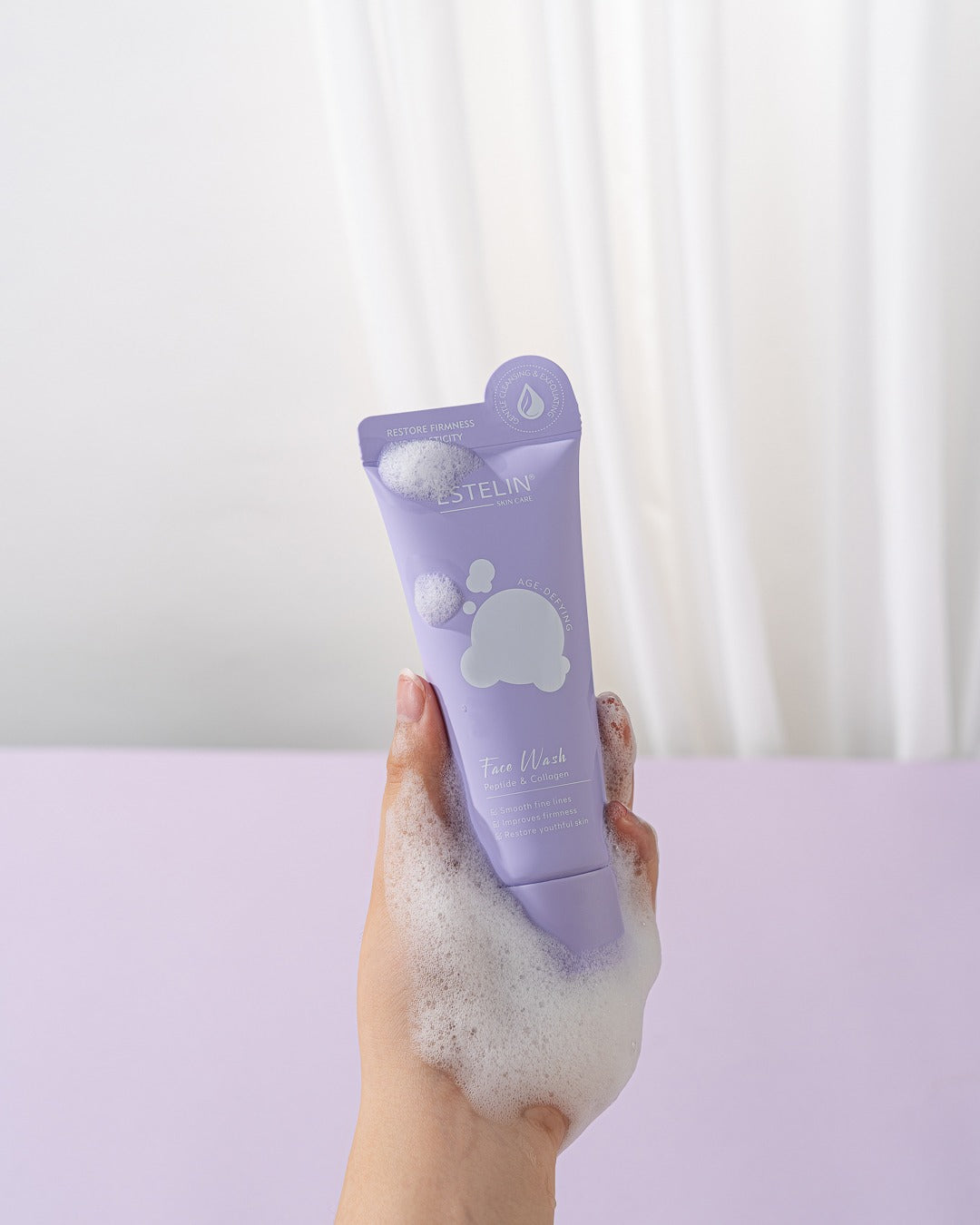 Estelin Peptide & Collagen Face Wash 80gm