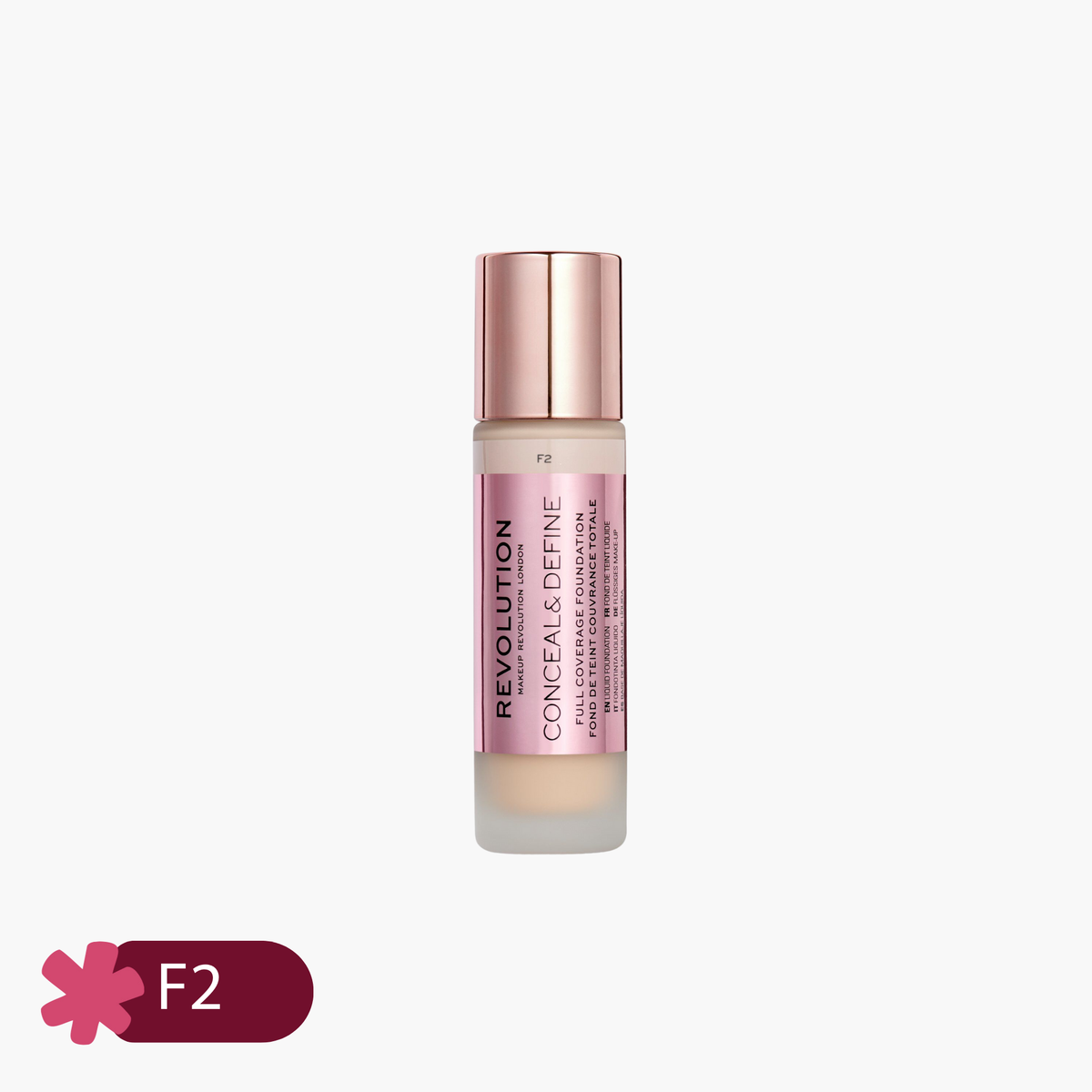 Revolution Conceal & Define Foundation 23ml
