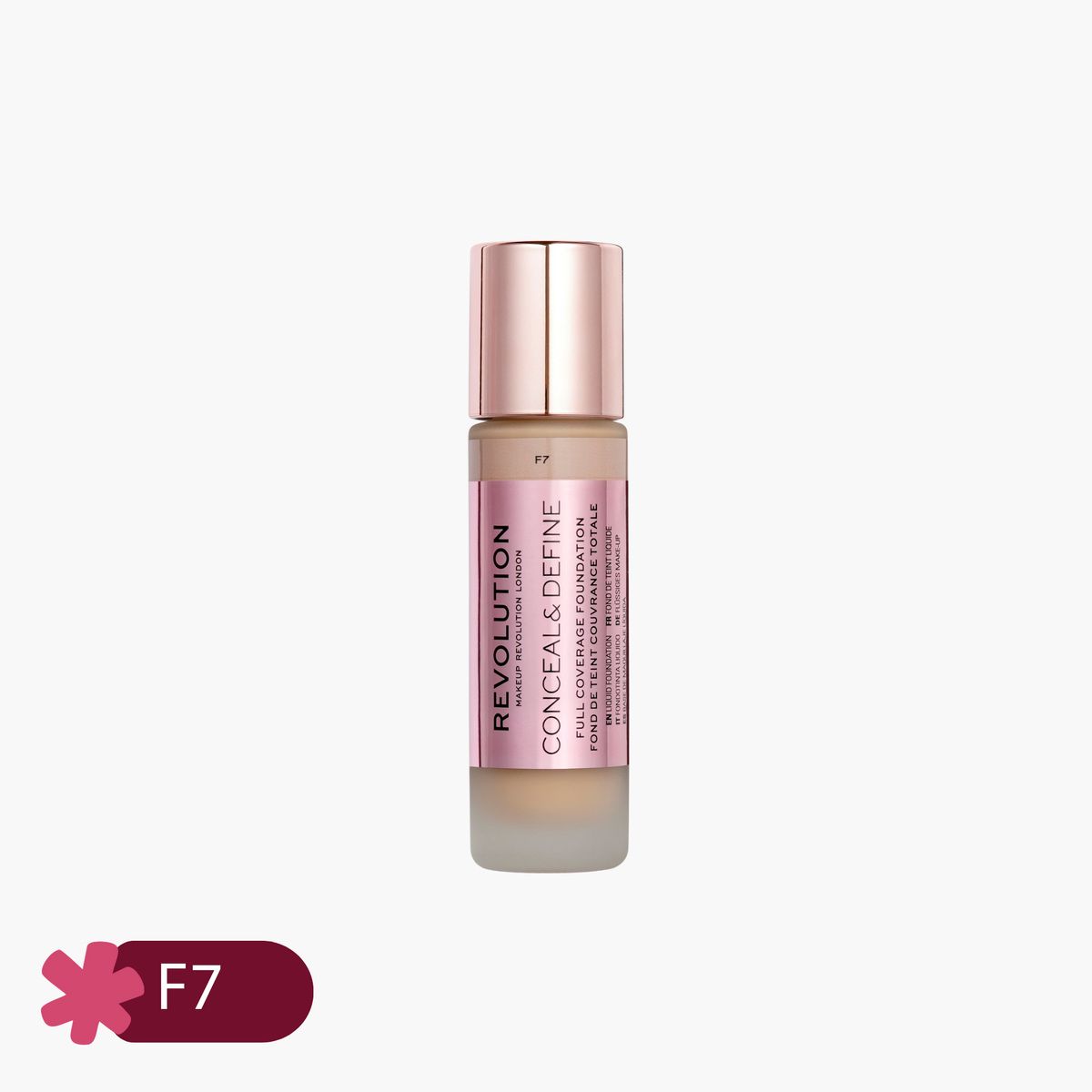 Revolution Conceal & Define Foundation 23ml