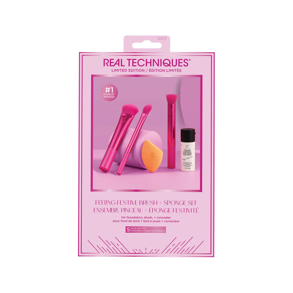 Real Techniques Feeling Festive Brush & Sponge Kit