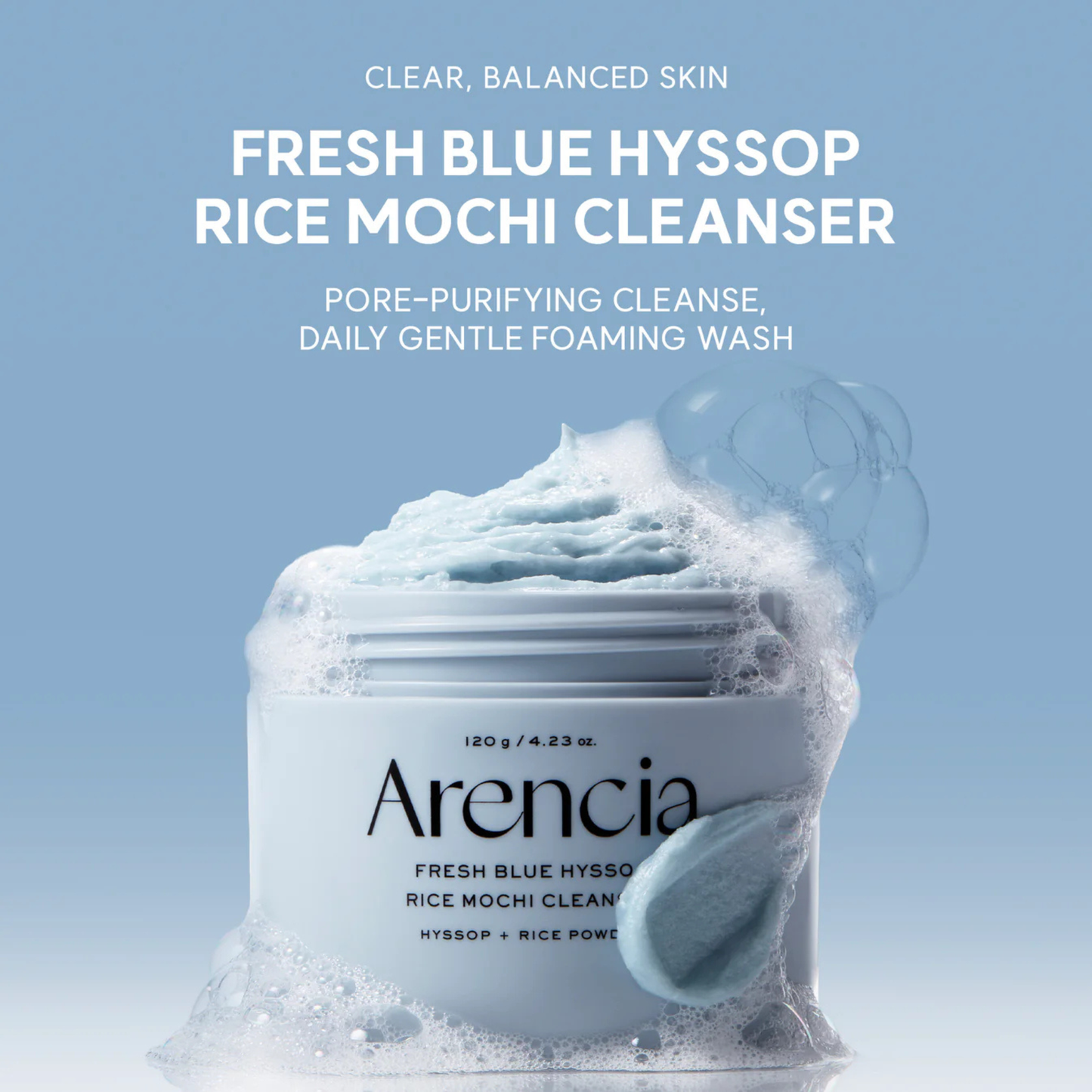 Arencia Rice Mochi Cleanser 120gm