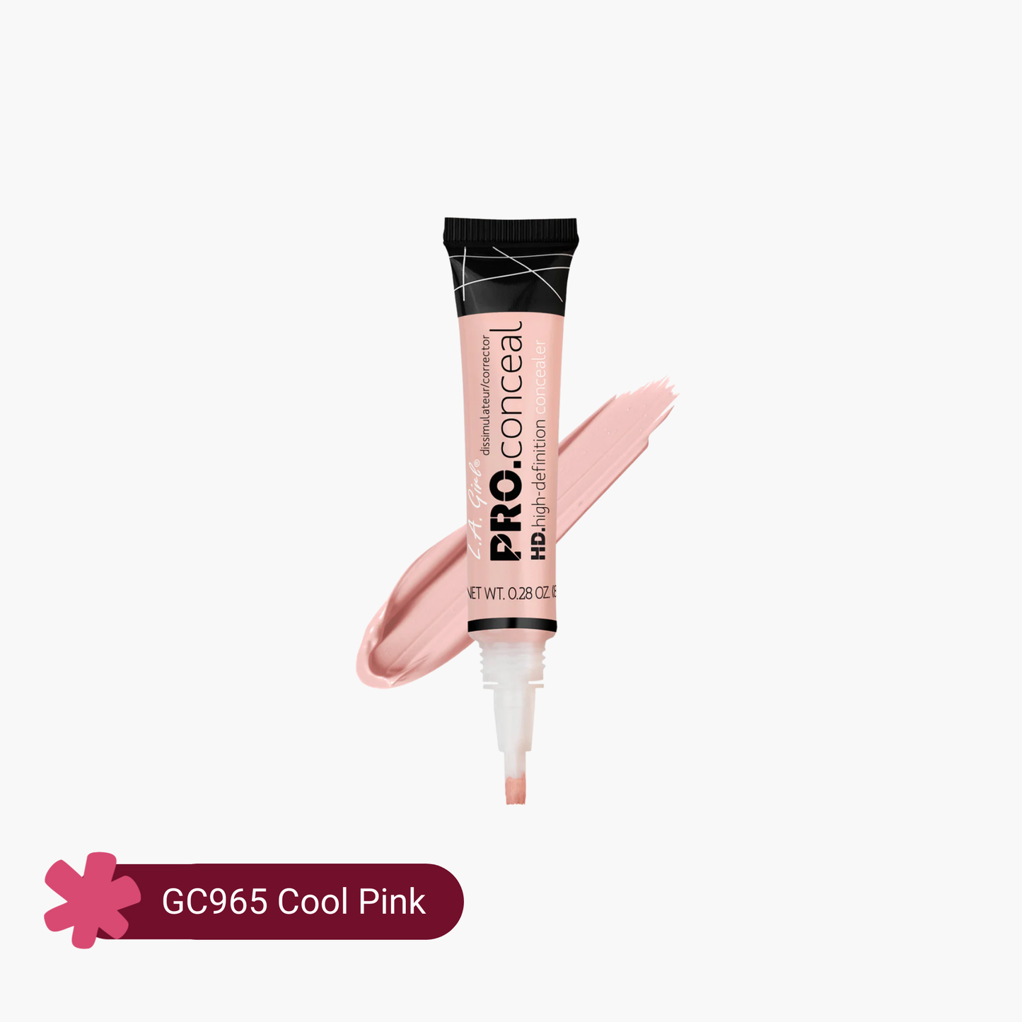 L.A. Girl HD Pro Conceal High Definition Concealer GC965 Cool Pink 8gm