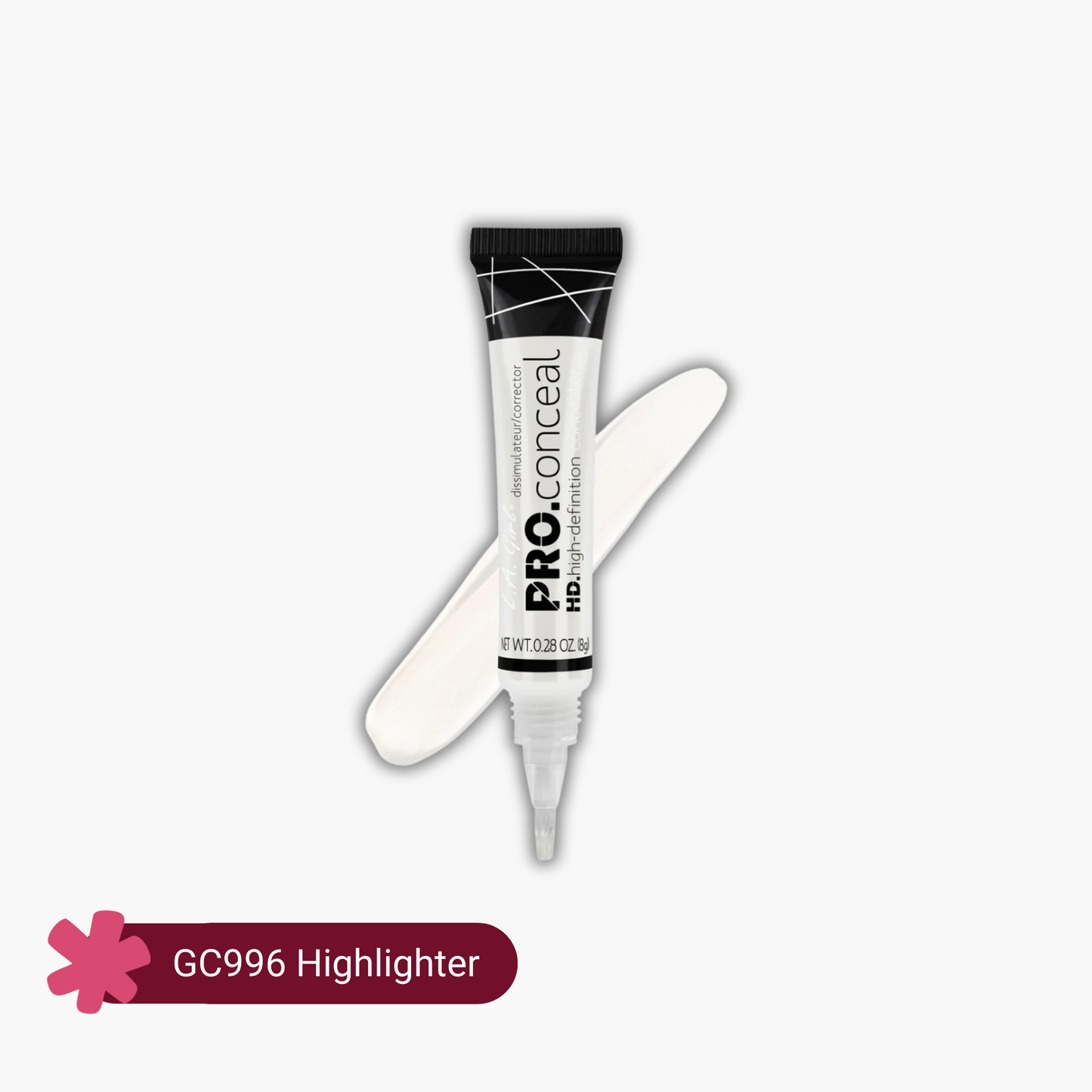 L.A. Girl HD Pro Conceal High Definition Concealer GC996 Highlighter 8gm