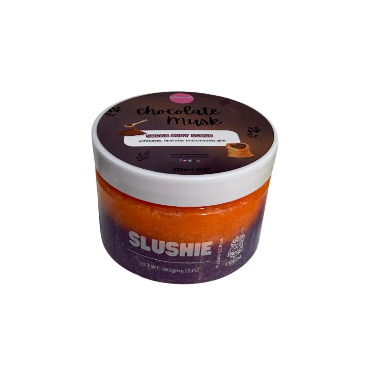 GOmicro Chocolate Musk Scrub