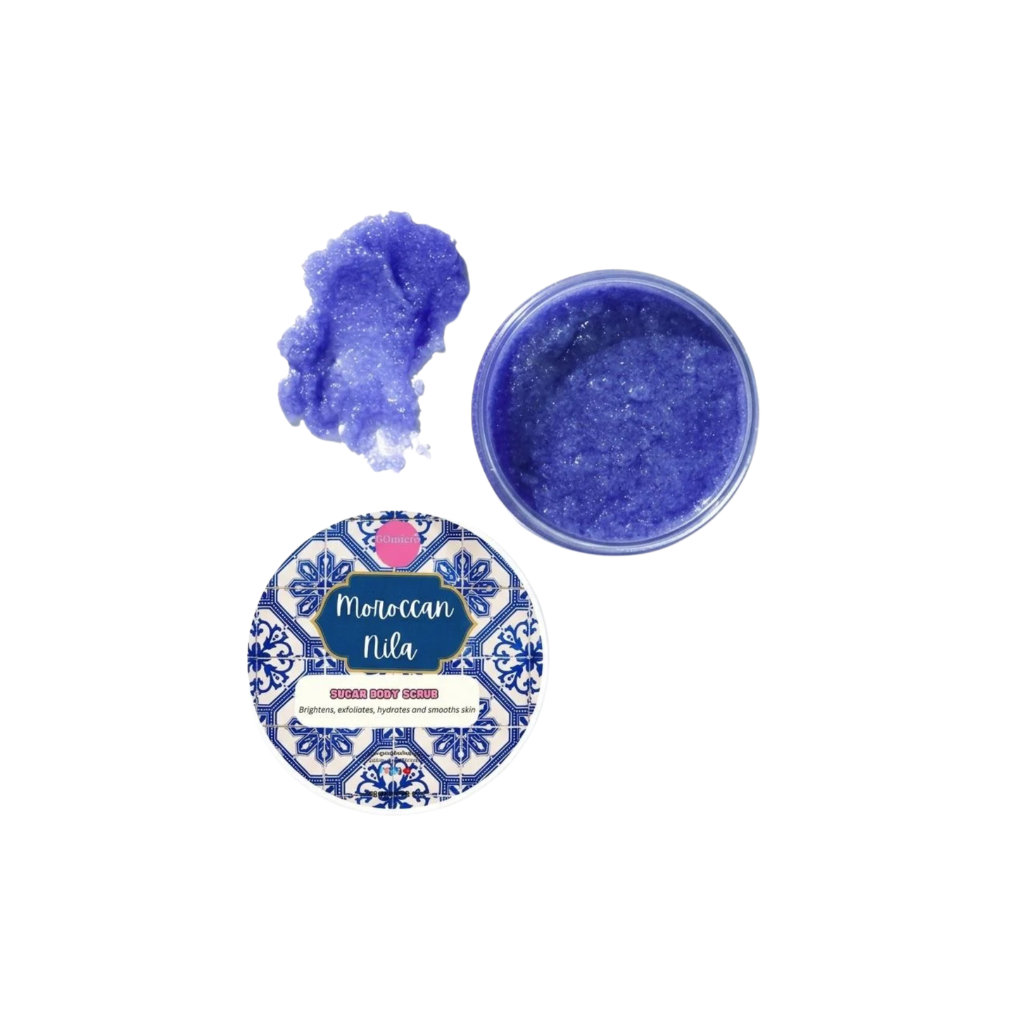 GOmicro Moroccan Nila Sugar Body Scrub