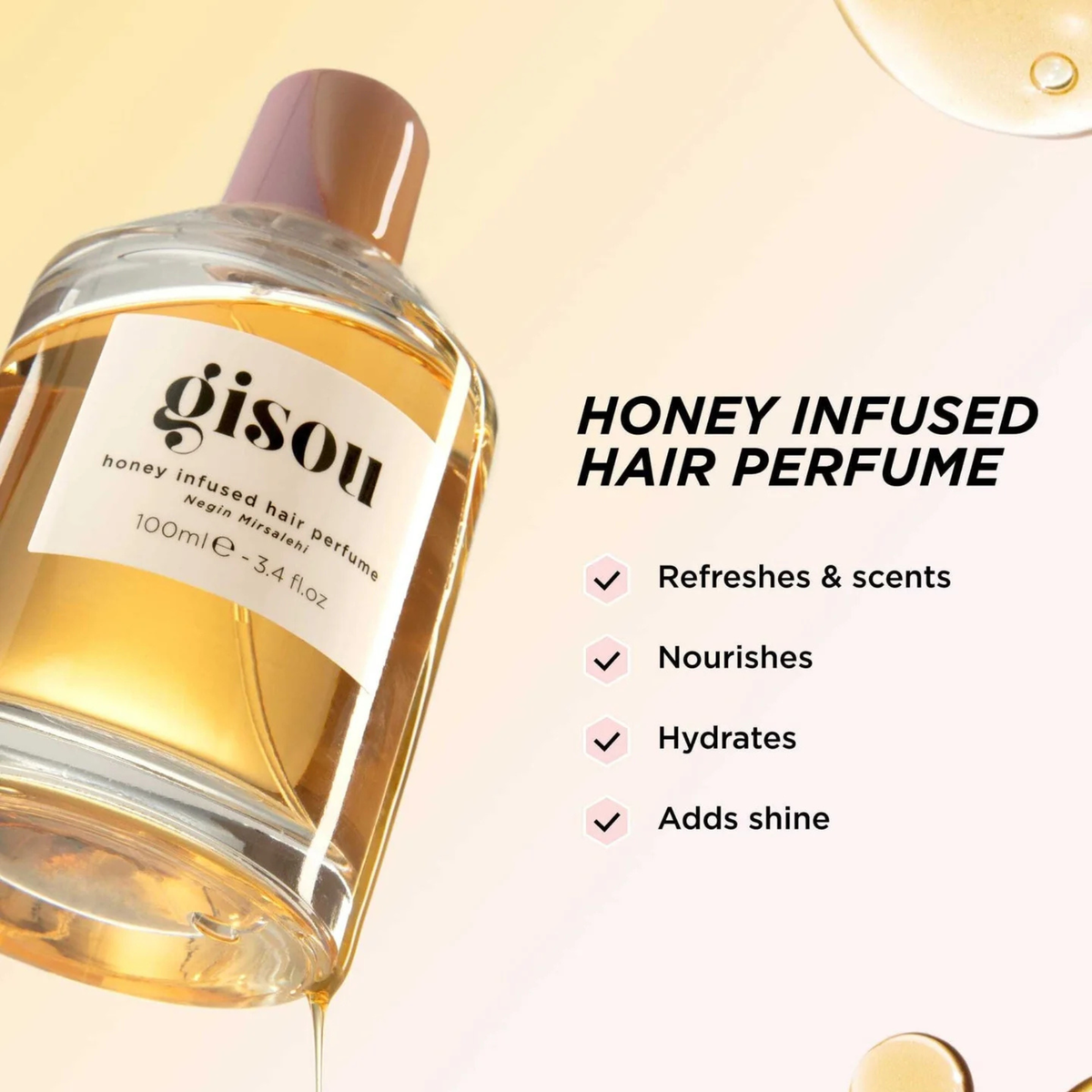 Gisou Honey Infused Hair perfume