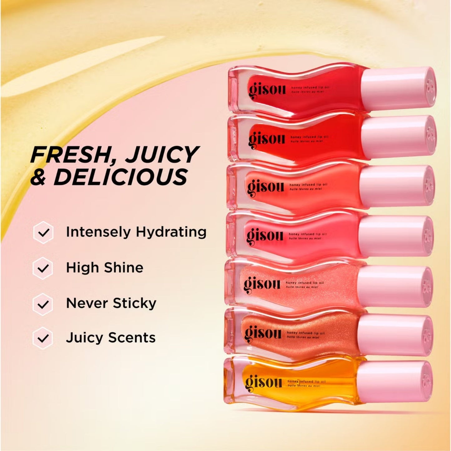 Gisou Honey Infused Lip Oil 8ml