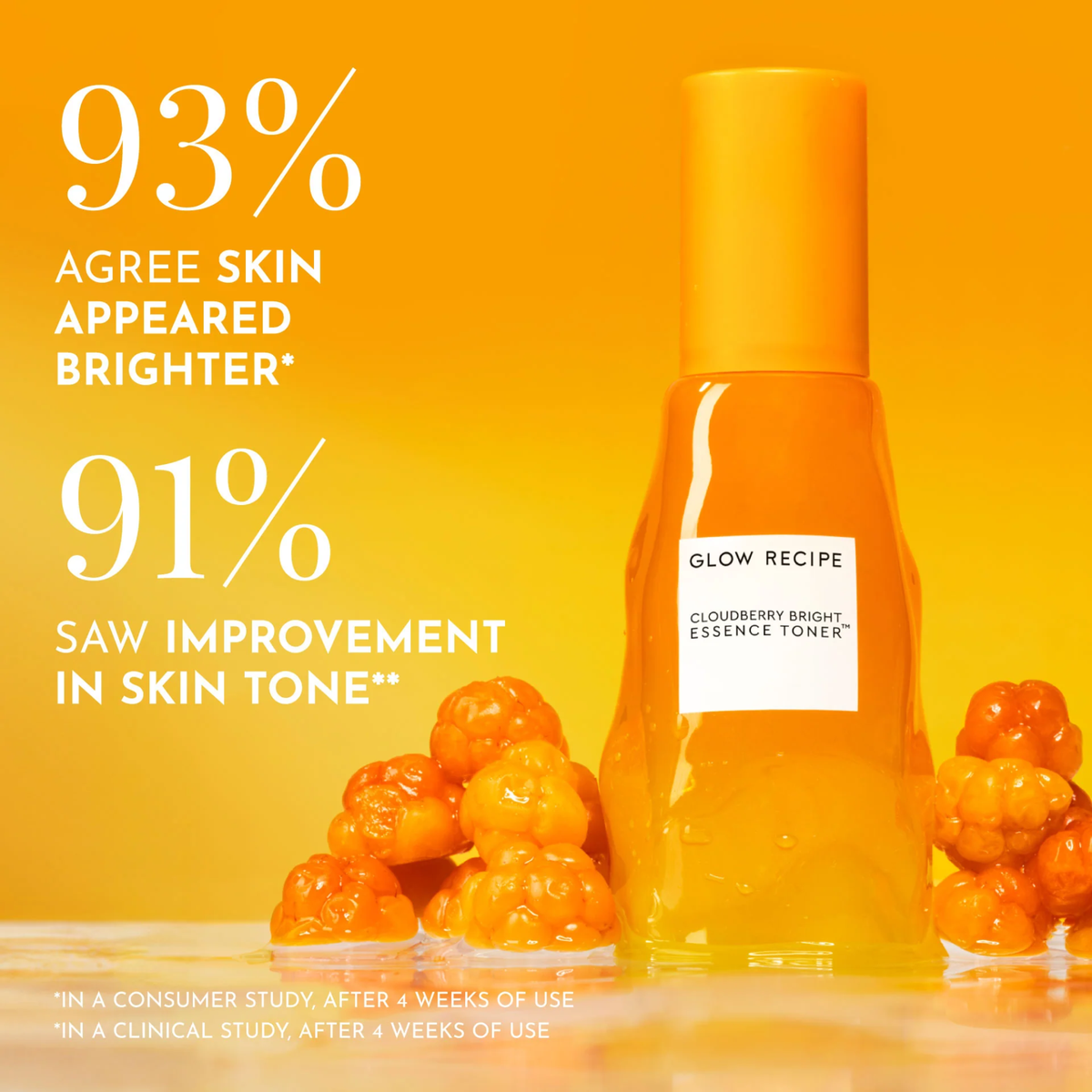 Glow Recipe Cloudberry Bright Essence Toner+Tonique