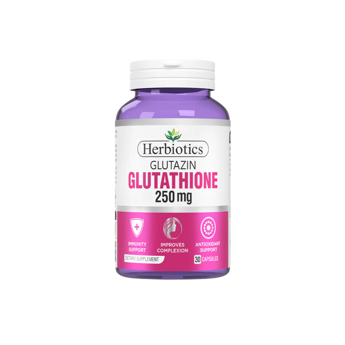 Herbiotics Glutazin Glutathione 250mg Supplements