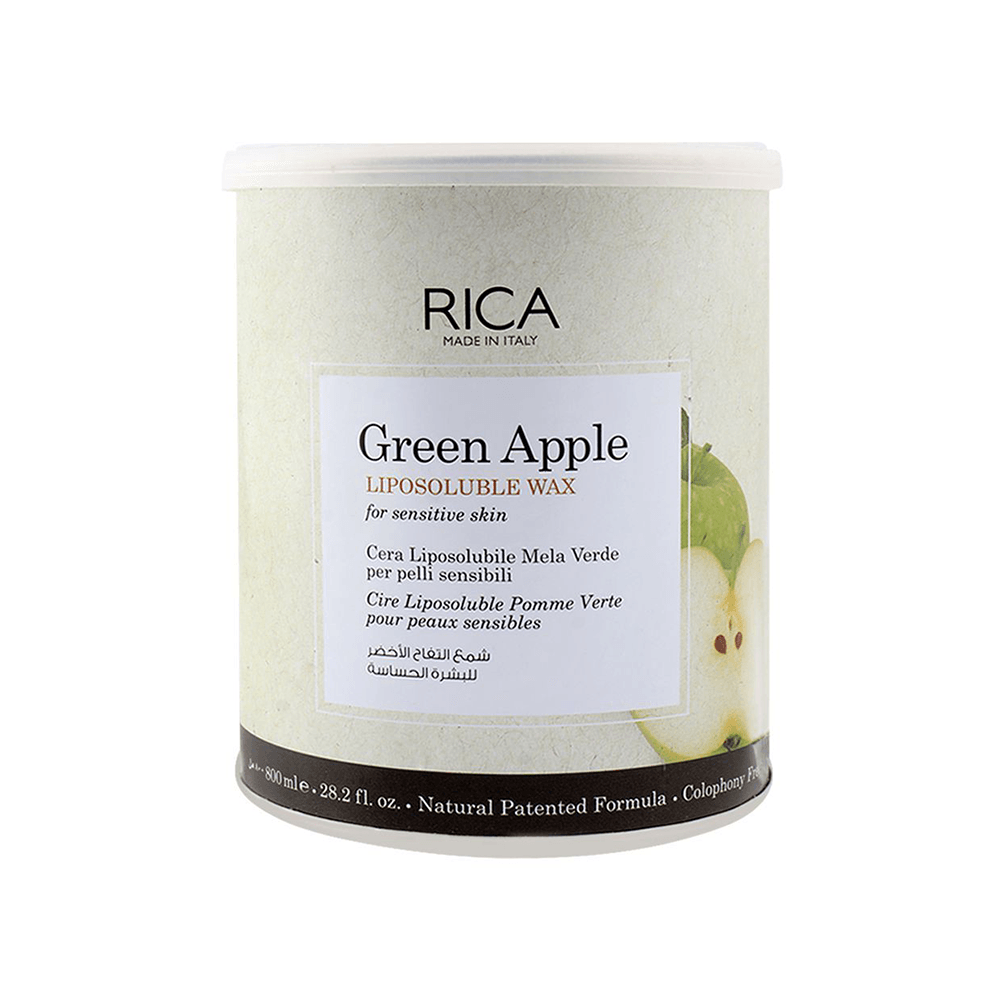Rica Green Apple Liposoluble Wax For Sensitive Skin