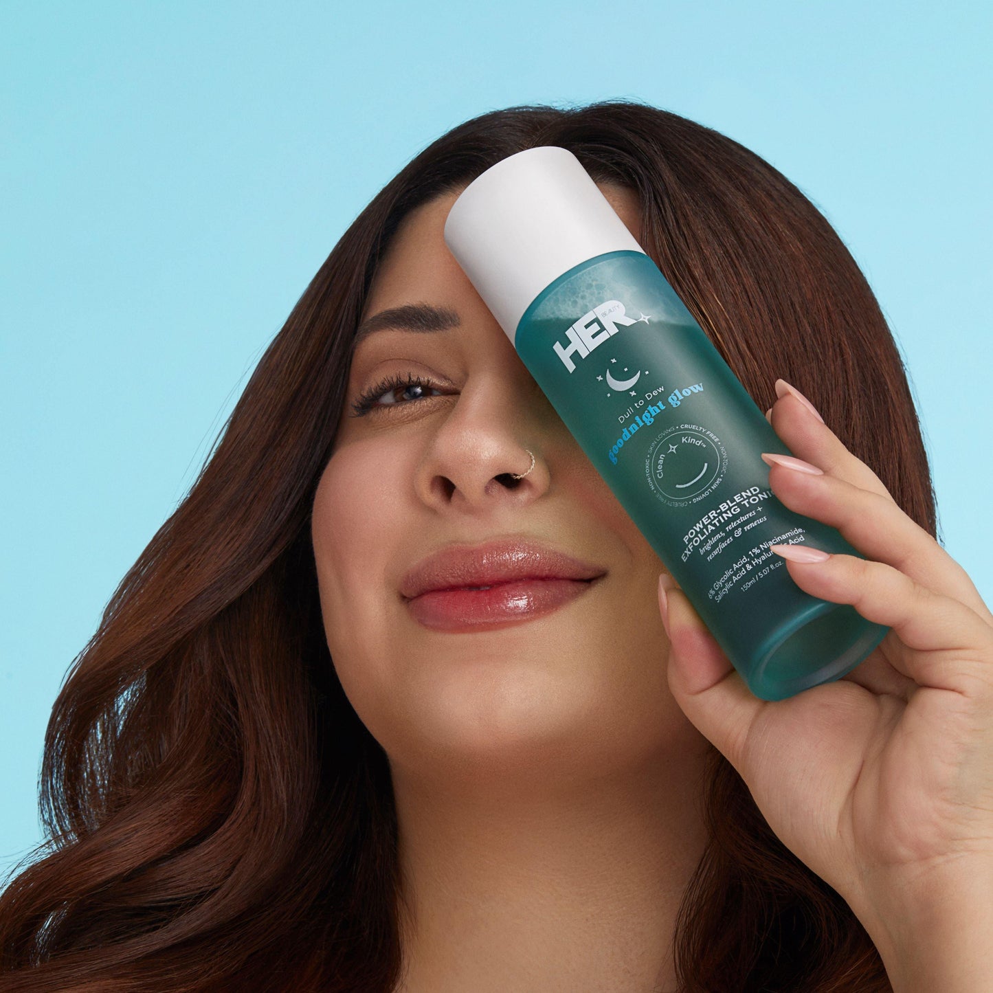 Her Beauty Goodnight Glow Power-Blend Exfoliating Tonic 150ml