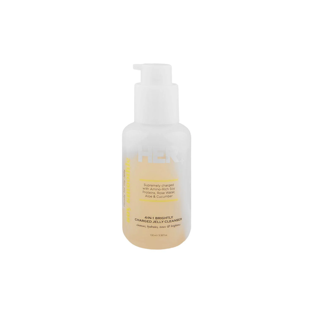 Her Beauty Soy Smoothie 4-In-1 Brightly Charged Jelly Cleanser 200ml