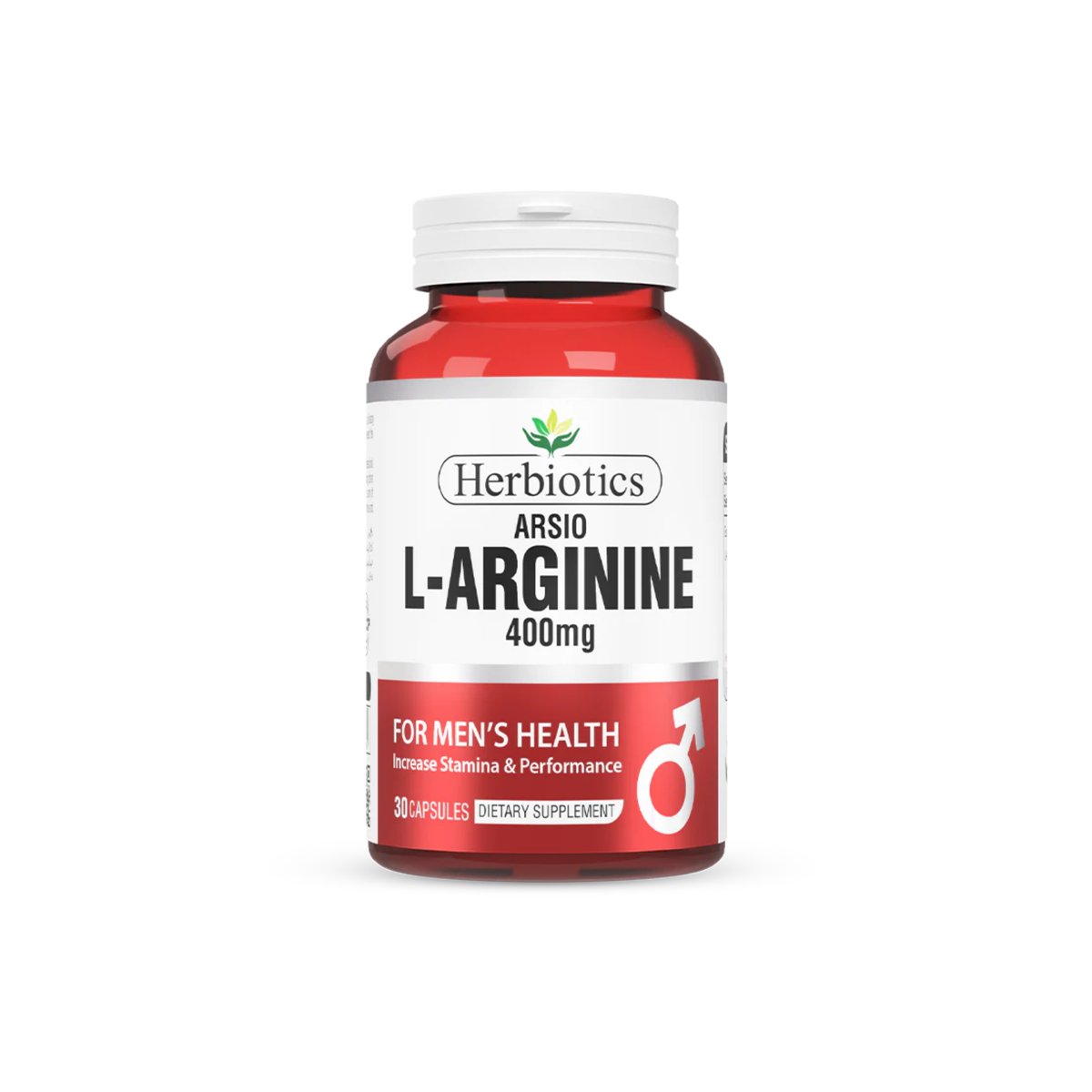 Herbiotics Arsio L-Arginine 400mg Supplements