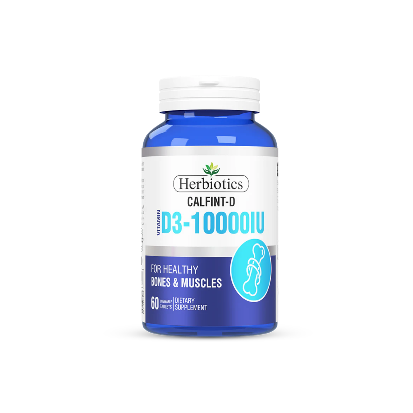 Herbiotics Calfint-D Vitamin D3 10000 IU Supplements