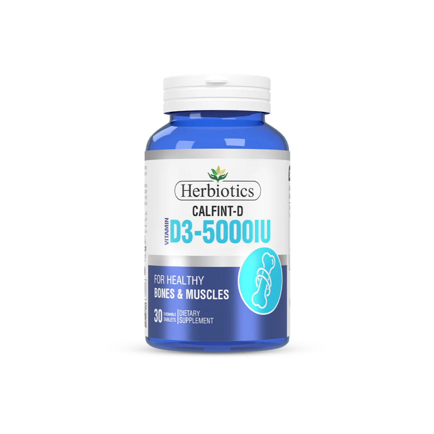 Herbiotics Calfint-D Vitamin D3 5000 IU Chewable Supplements