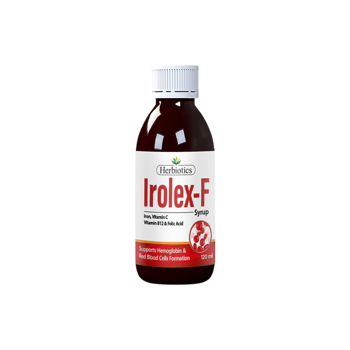 Herbiotics Irolex-F Iron Vitamin C Syrup 120ml