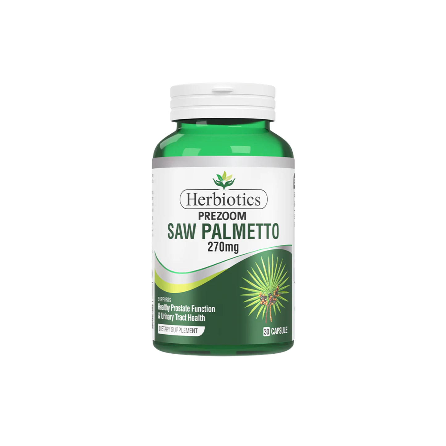 Herbiotics Prezoom Saw Palmetto 270mg Supplements