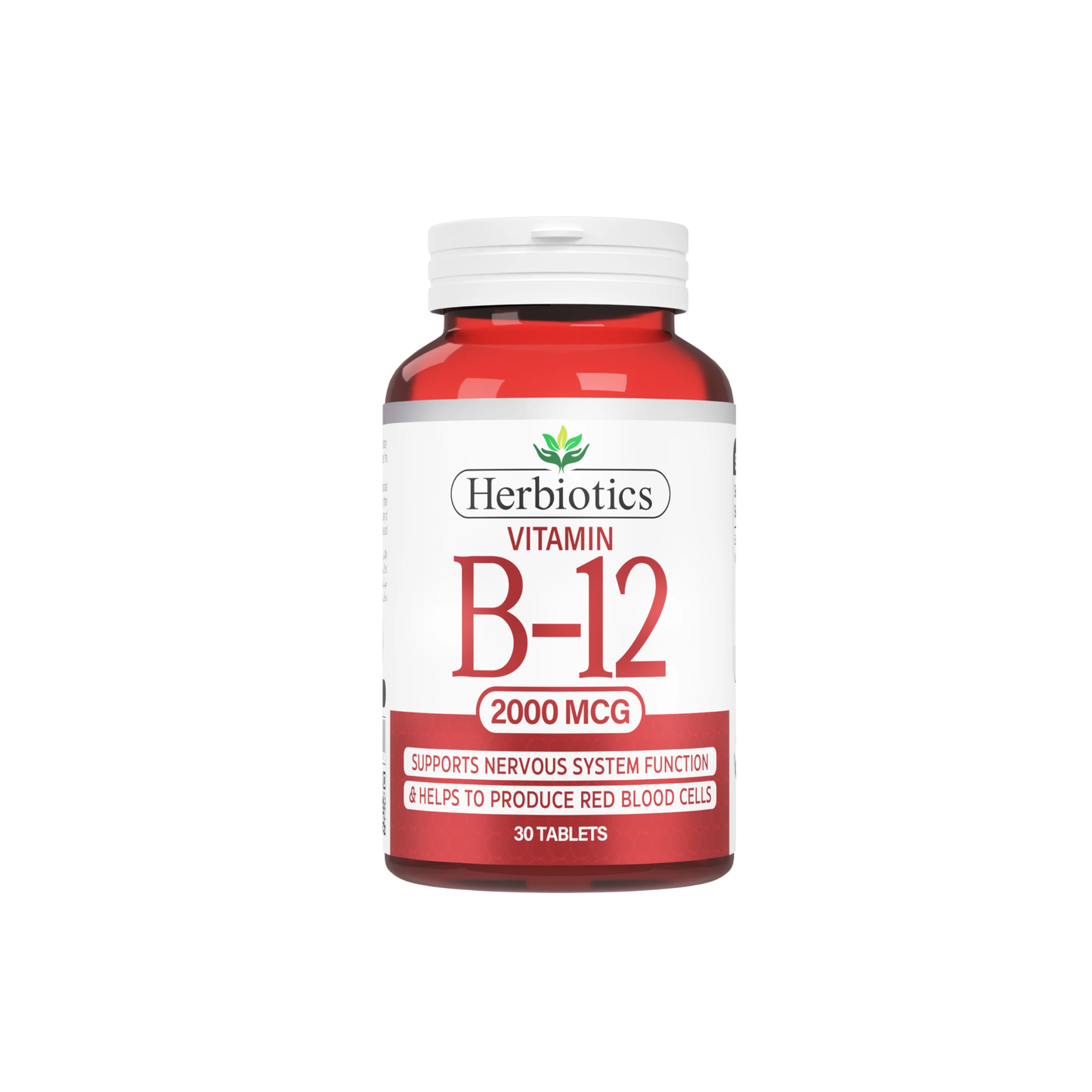 Herbiotics Vitamin B-12 2000mcg Supplements