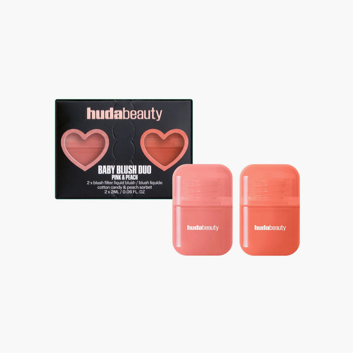 Huda Beauty Baby Blush Duo 2 Piece Set